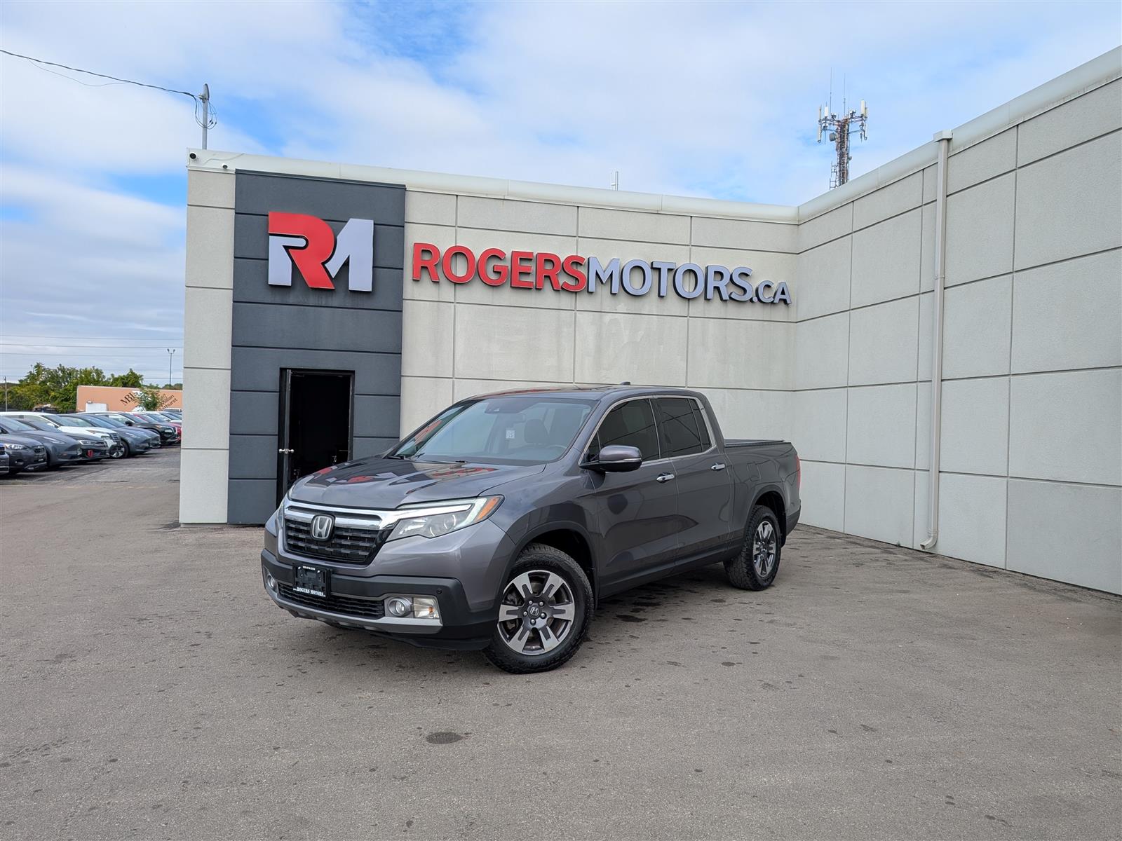 Gray 2019 Honda Ridgeline Pickup Truck  Automatic