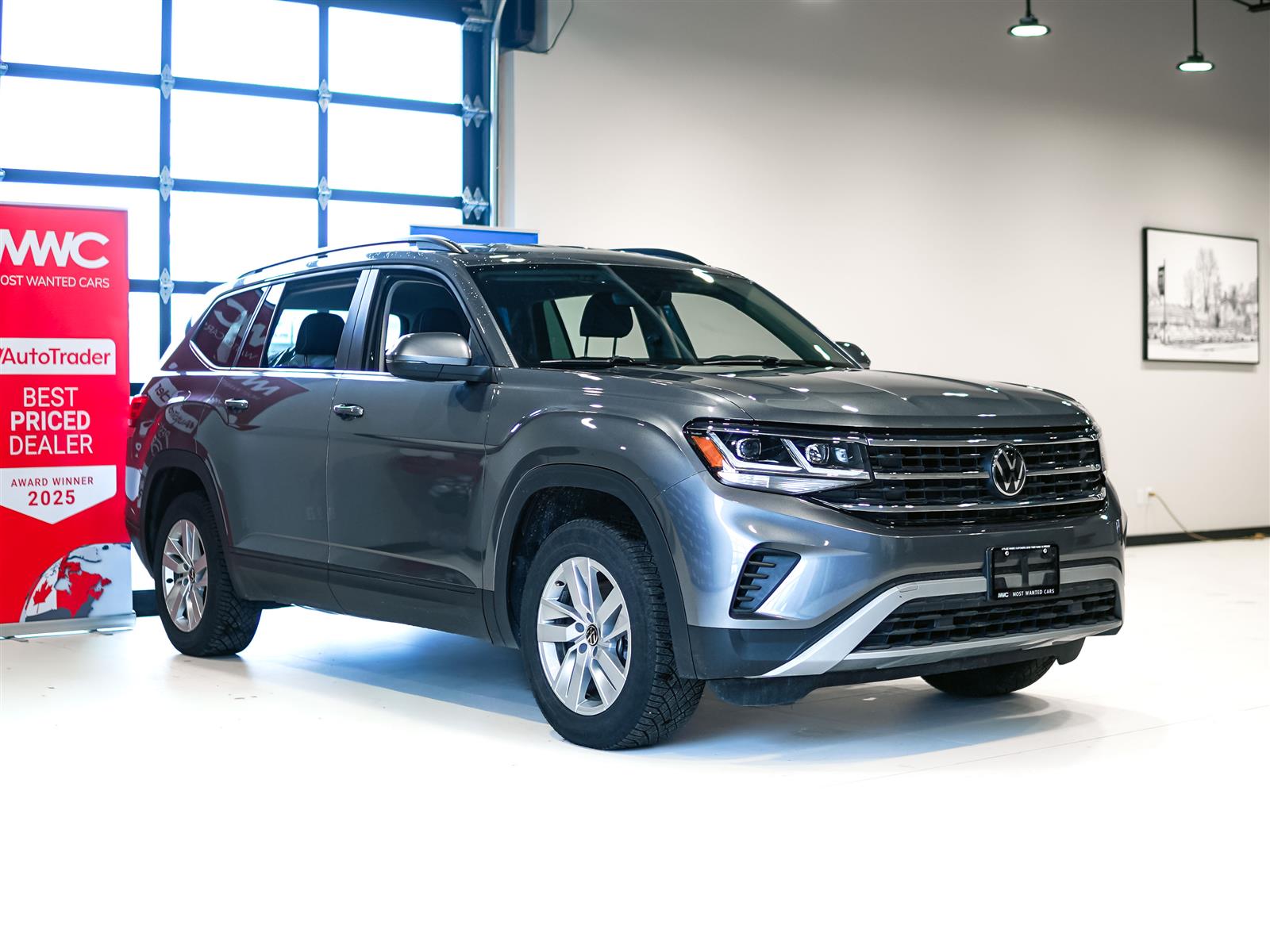 used 2023 Volkswagen Atlas car, priced at $31,994