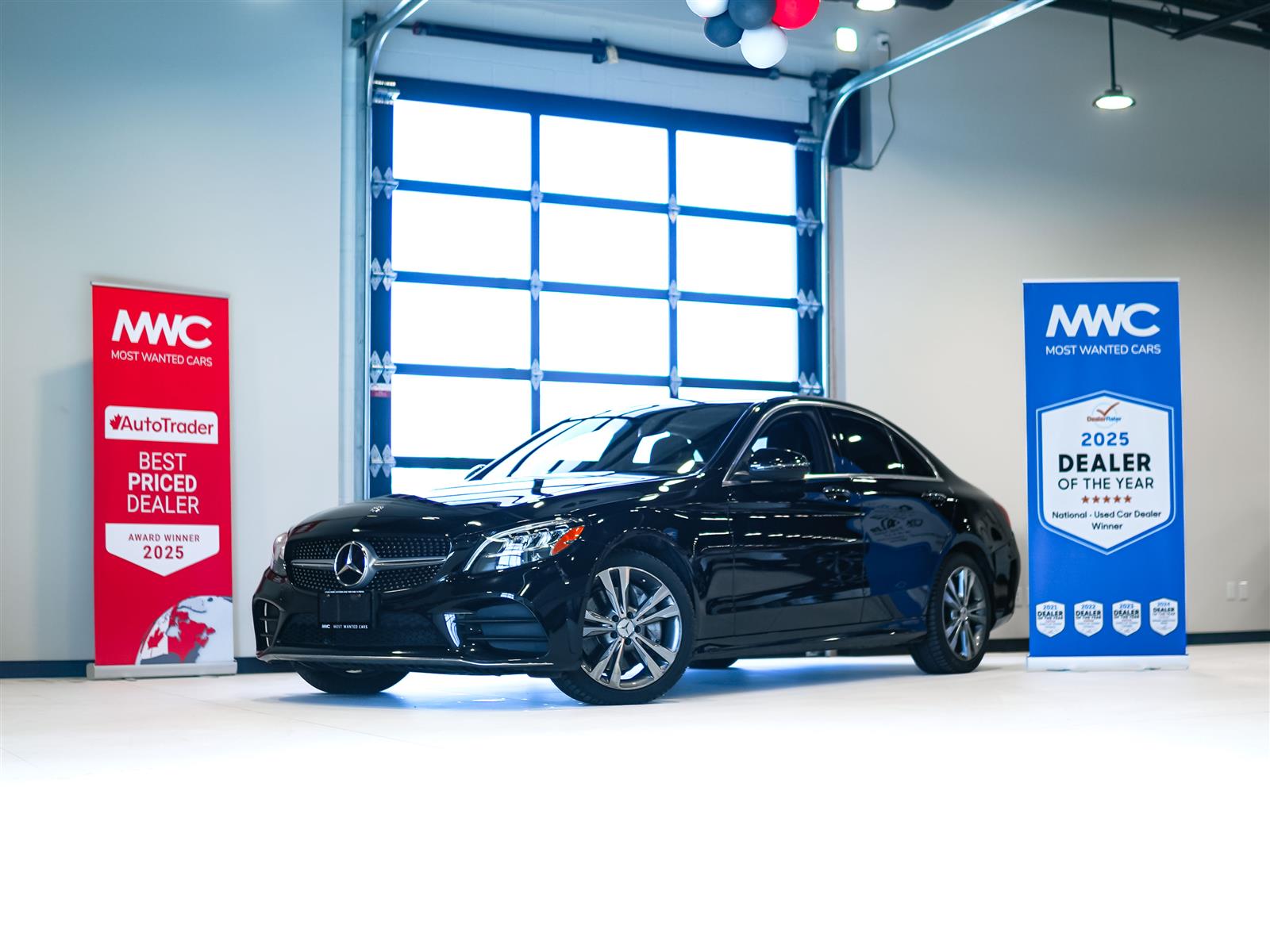 used 2020 Mercedes-Benz C300 car, priced at $28,494