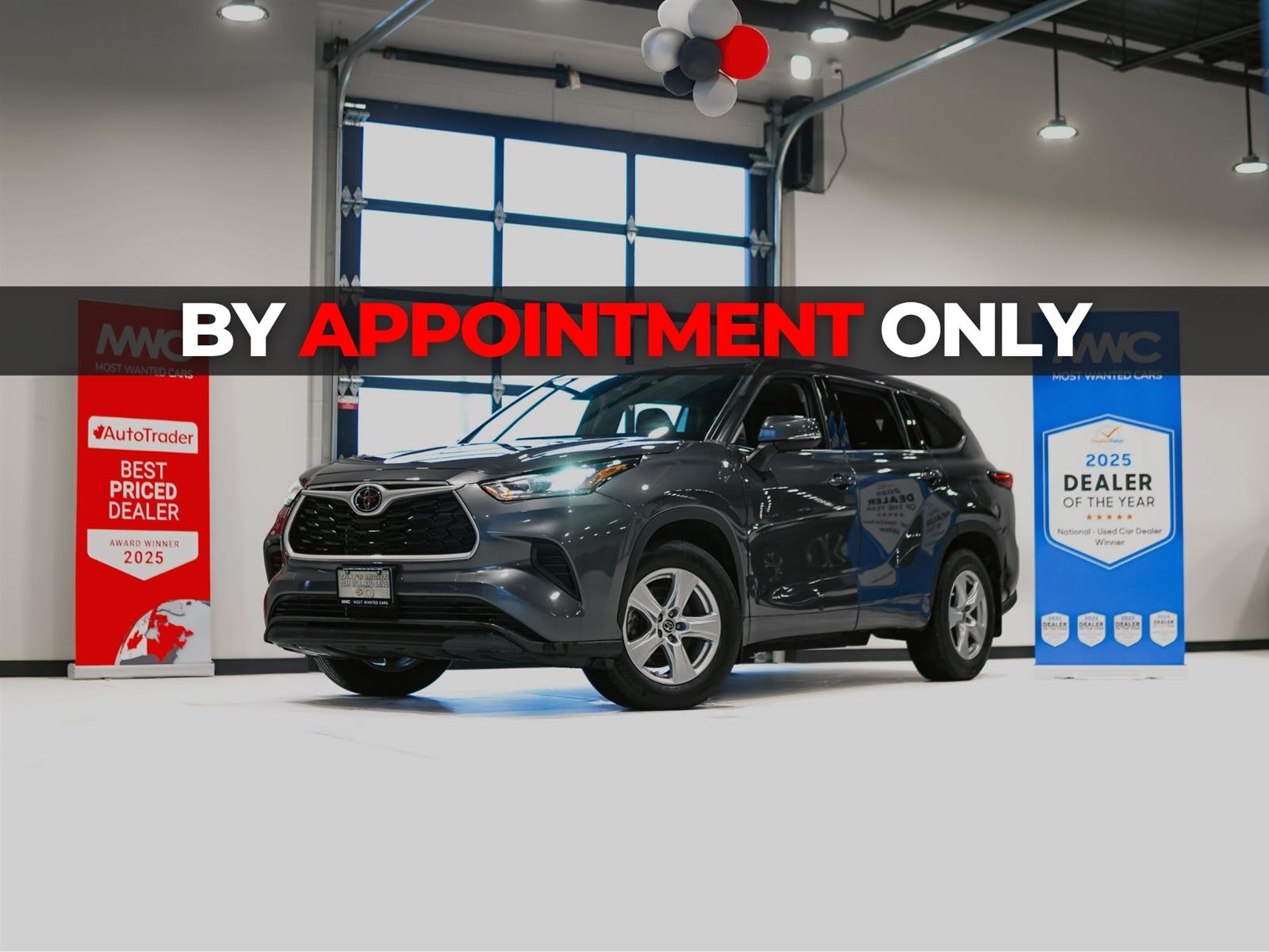 used 2022 Toyota Highlander car, priced at $33,963