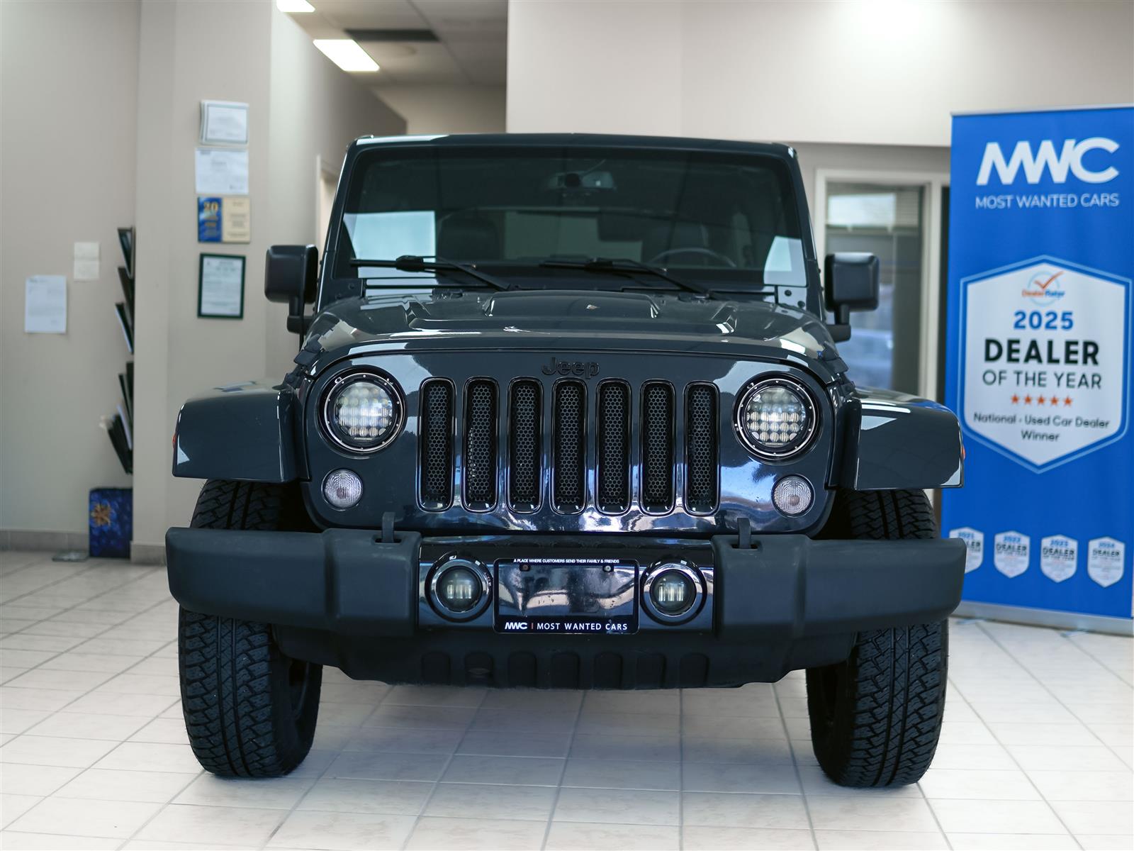 used 2018 Jeep Wrangler car, priced at $23,898