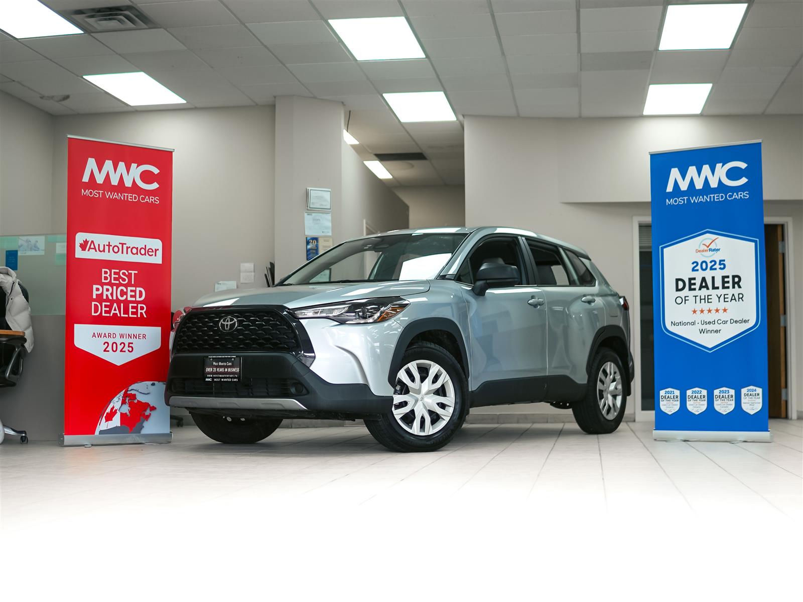 used 2025 Toyota Corolla Cross car, priced at $30,962