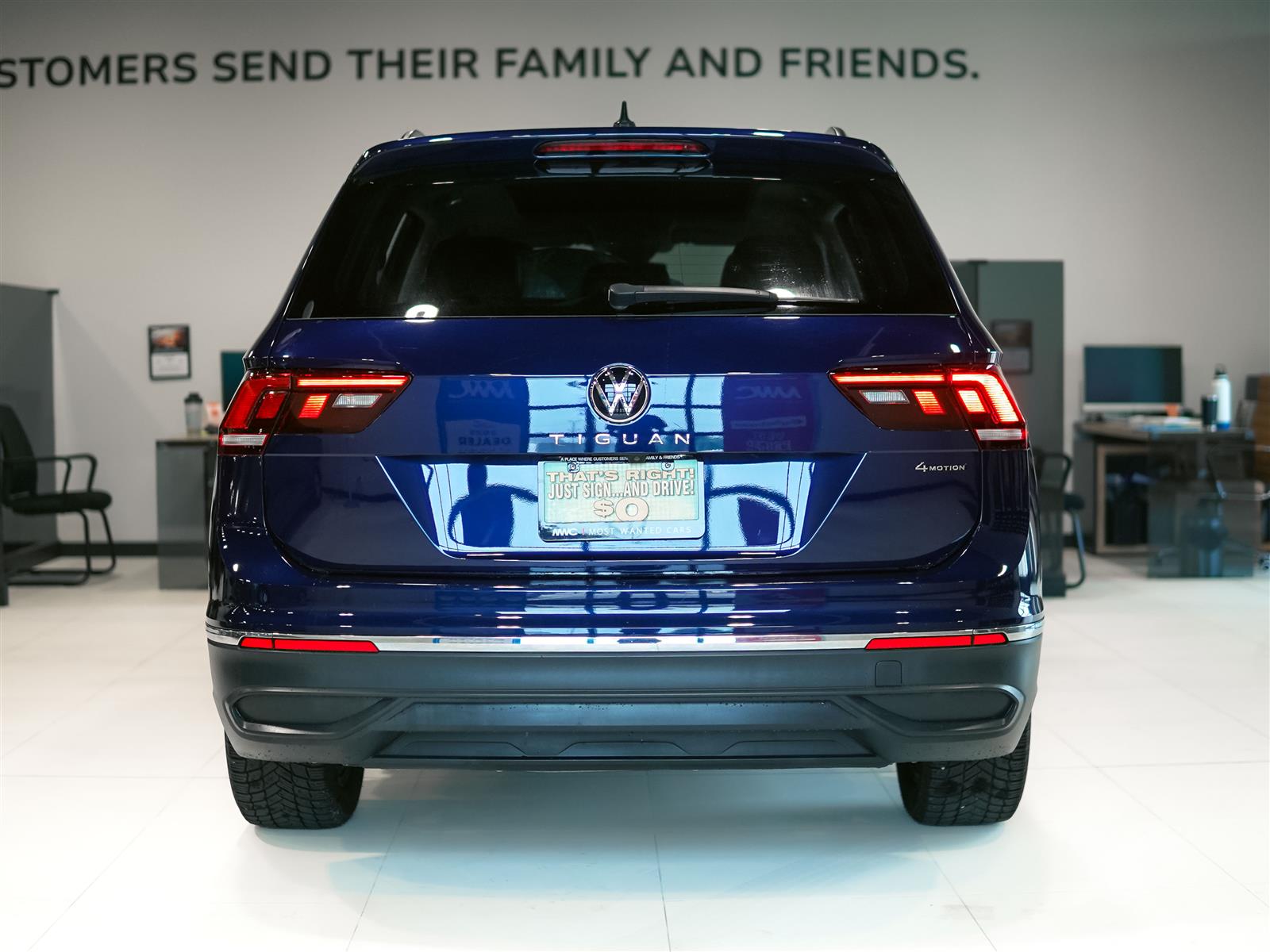 used 2022 Volkswagen Tiguan car, priced at $23,493