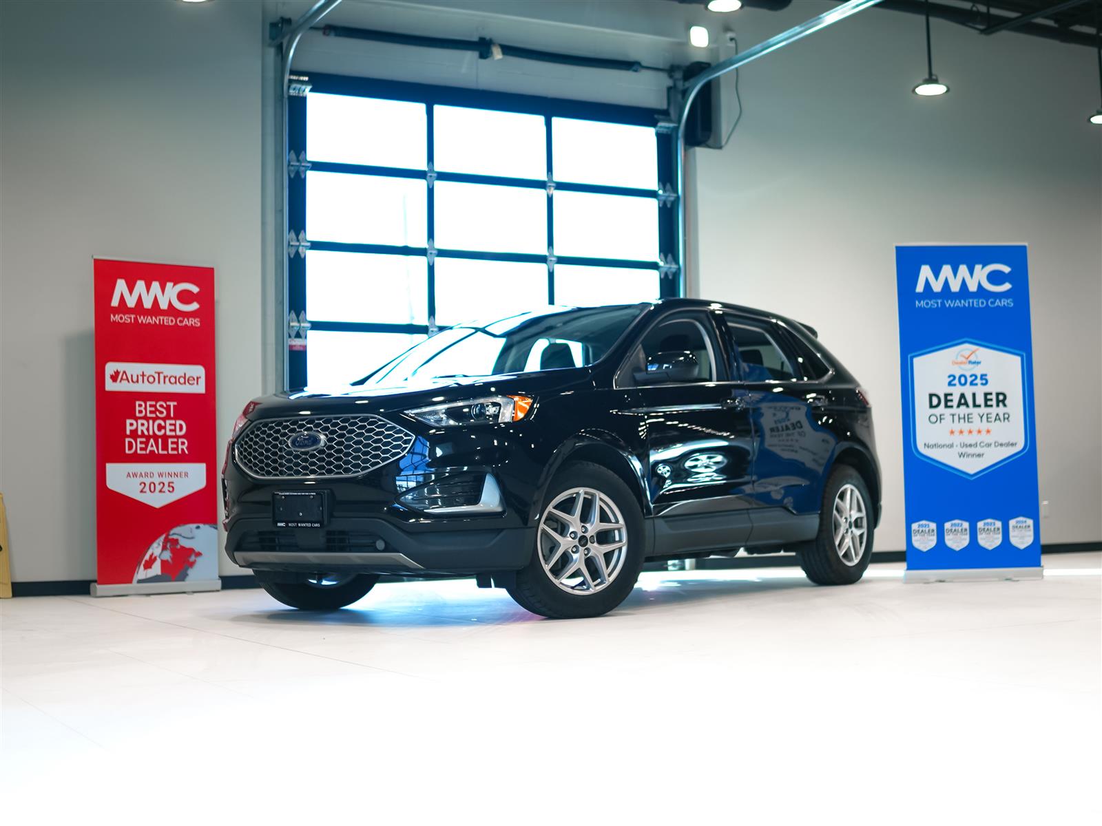 Black 2023 Ford Edge SEL AWD SUV / Crossover All-Wheel Drive Automatic