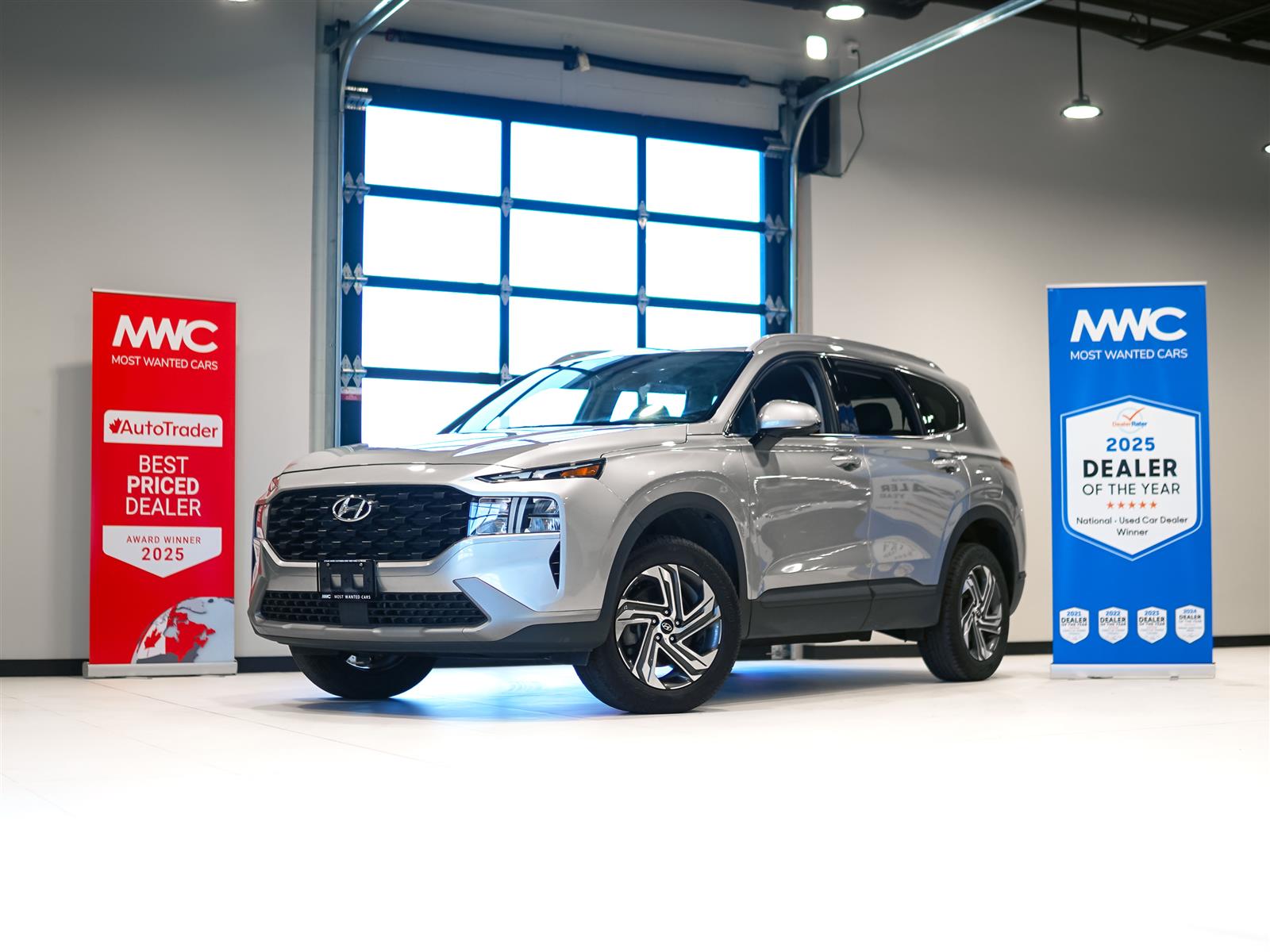 Silver 2022 Hyundai Santa Fe Essential AWD SUV / Crossover Automatic