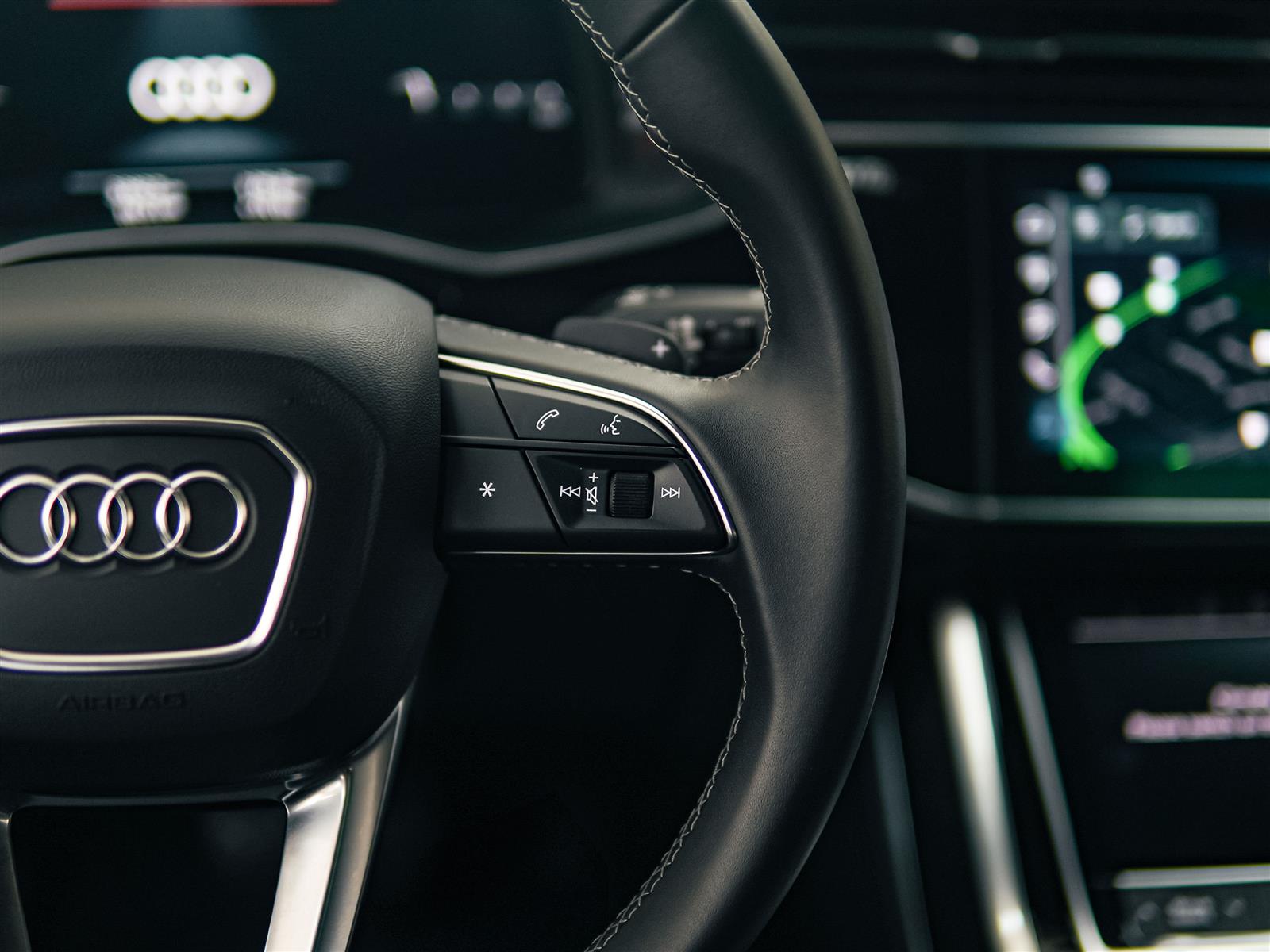 used 2025 Audi Q8 car, priced at $69,895