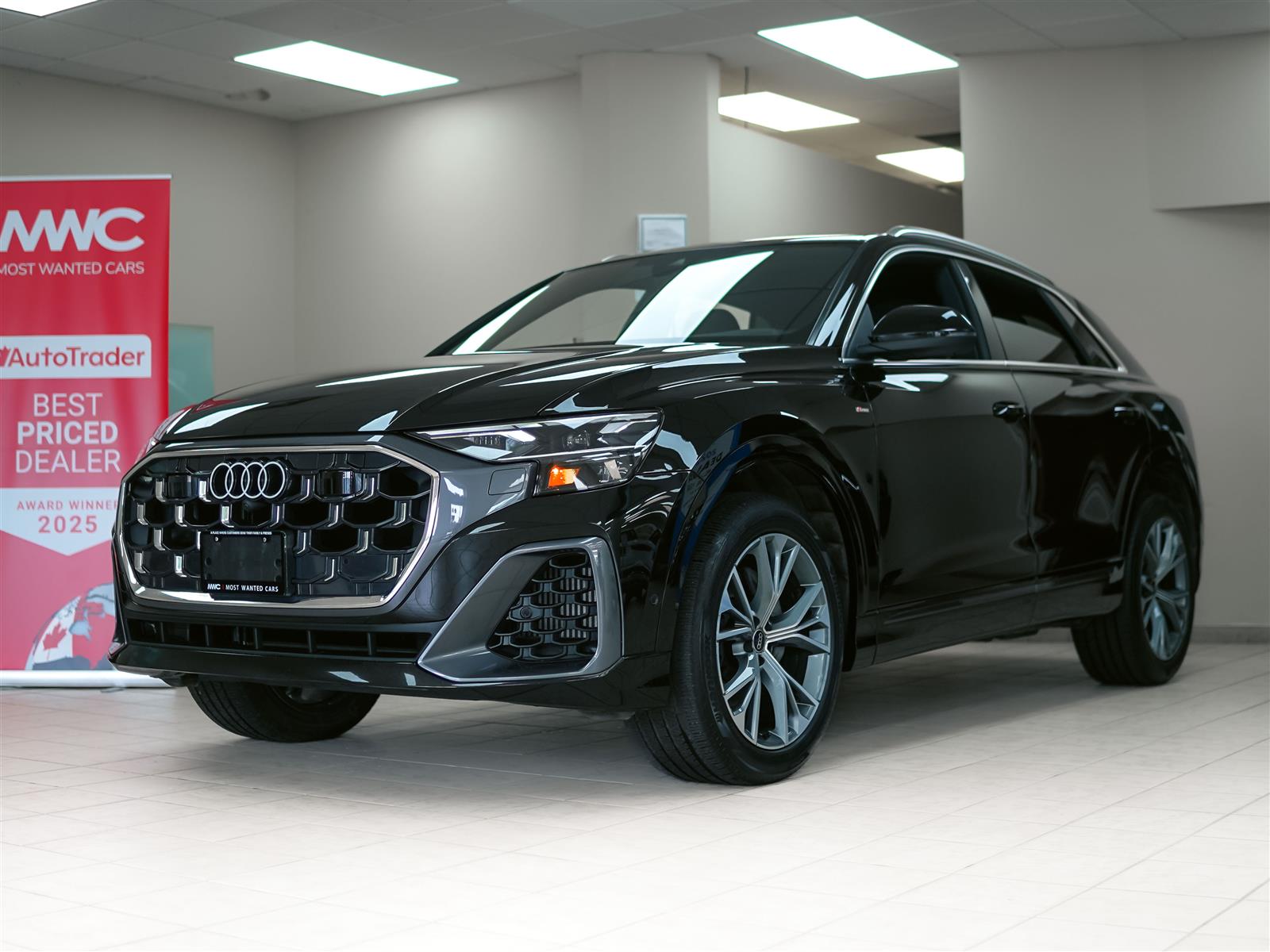 used 2025 Audi Q8 car, priced at $69,895
