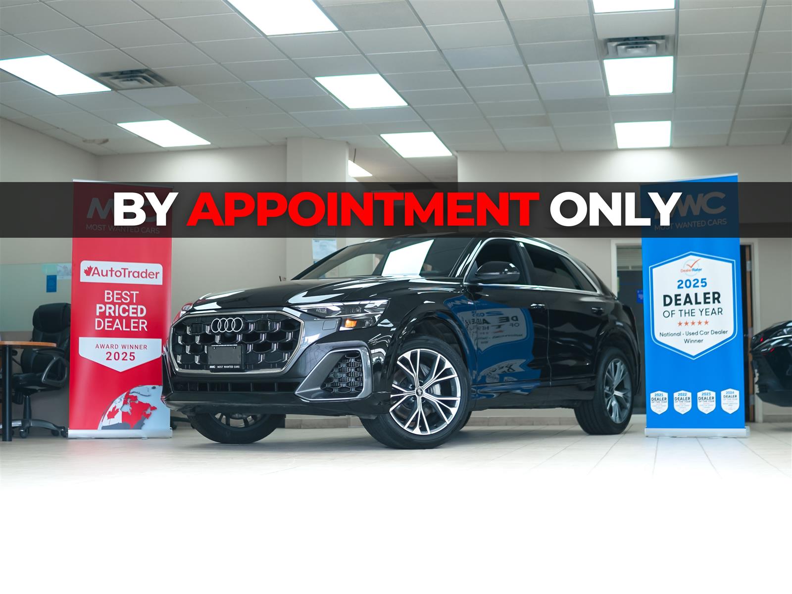 Black 2025 Audi Q8 SUV / Crossover  Automatic
