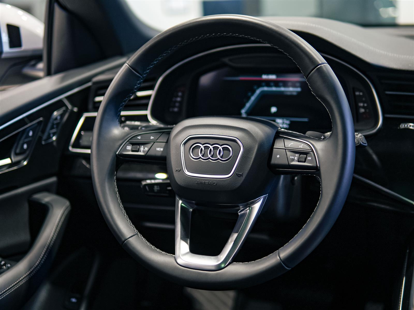 used 2025 Audi Q8 car, priced at $69,895