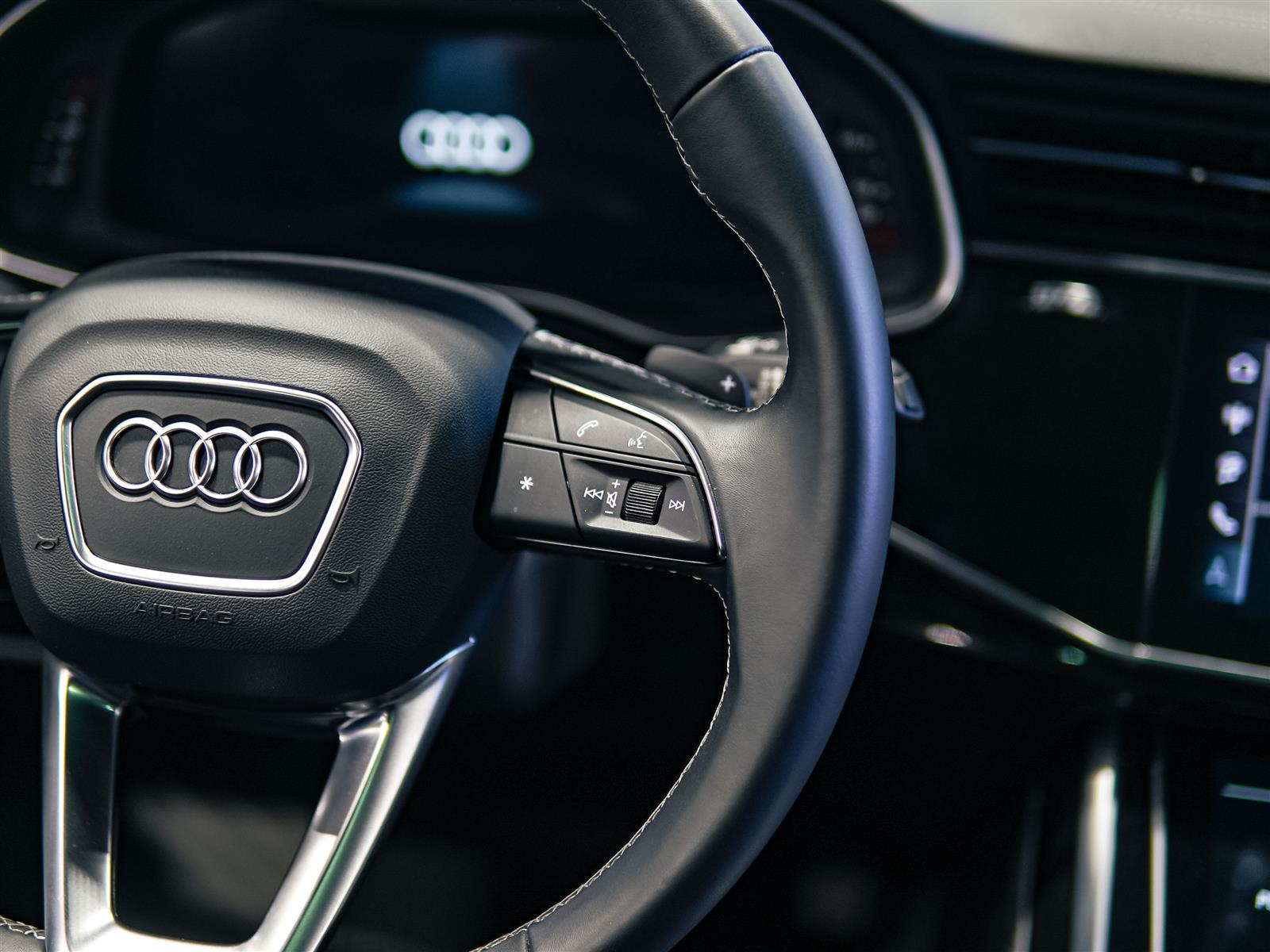 used 2025 Audi Q8 car, priced at $69,895