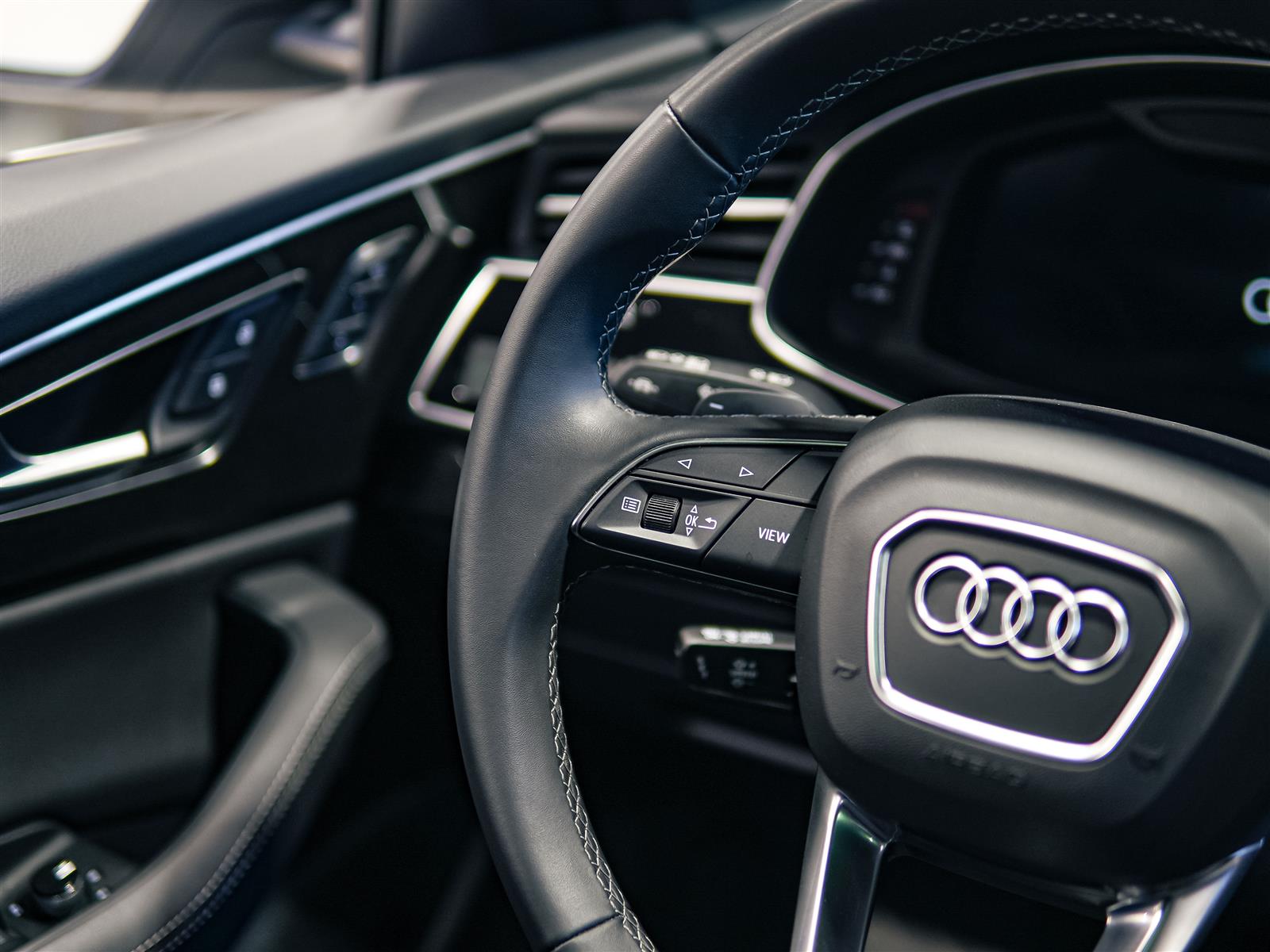 used 2025 Audi Q8 car, priced at $69,895