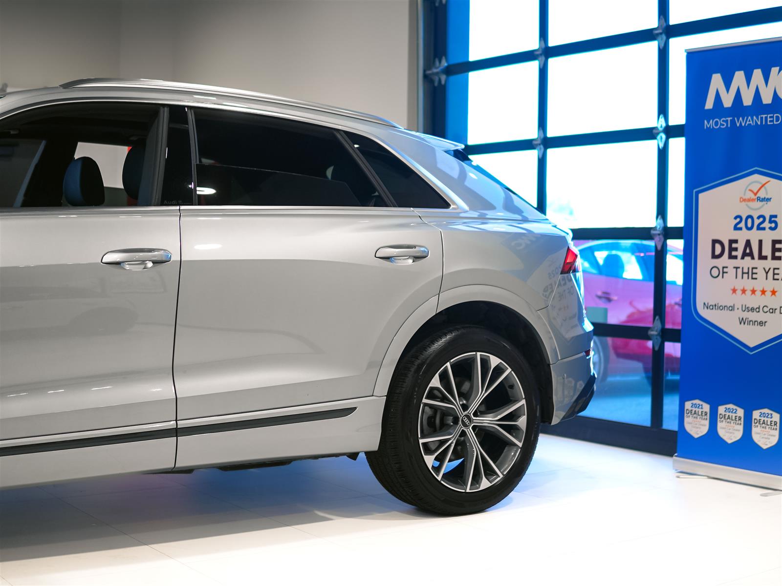 used 2025 Audi Q8 car, priced at $69,895