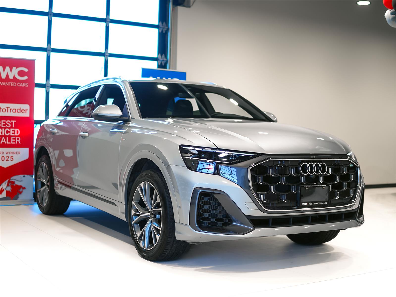 used 2025 Audi Q8 car, priced at $69,895