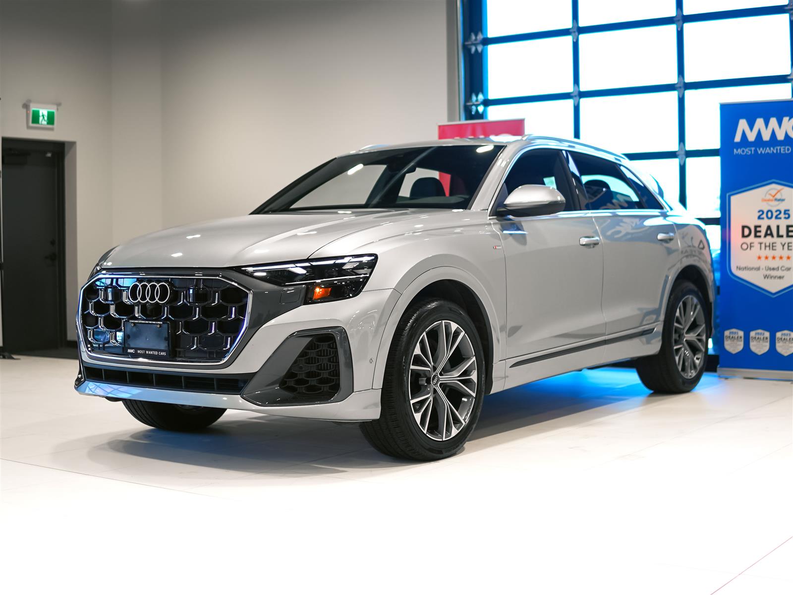 used 2025 Audi Q8 car, priced at $69,895