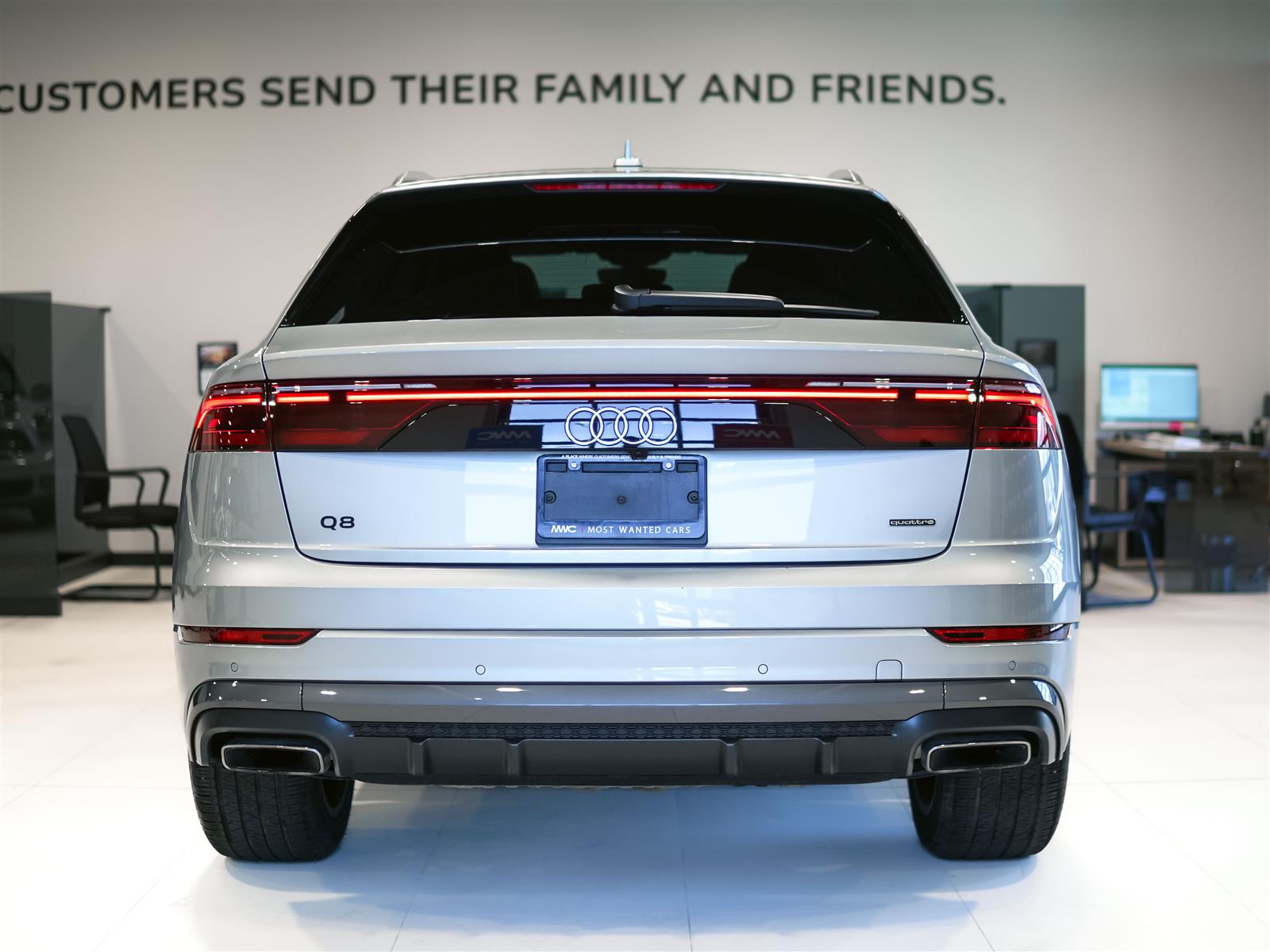 used 2025 Audi Q8 car, priced at $69,895