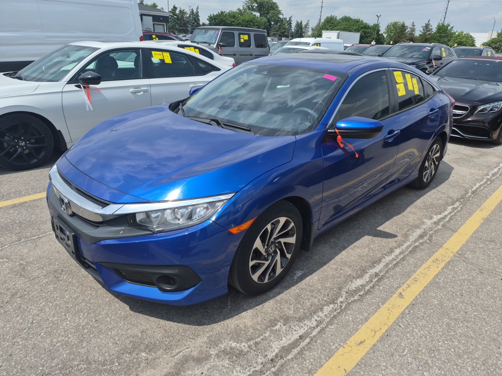 used 2018 Honda Civic car, priced at $19,464
