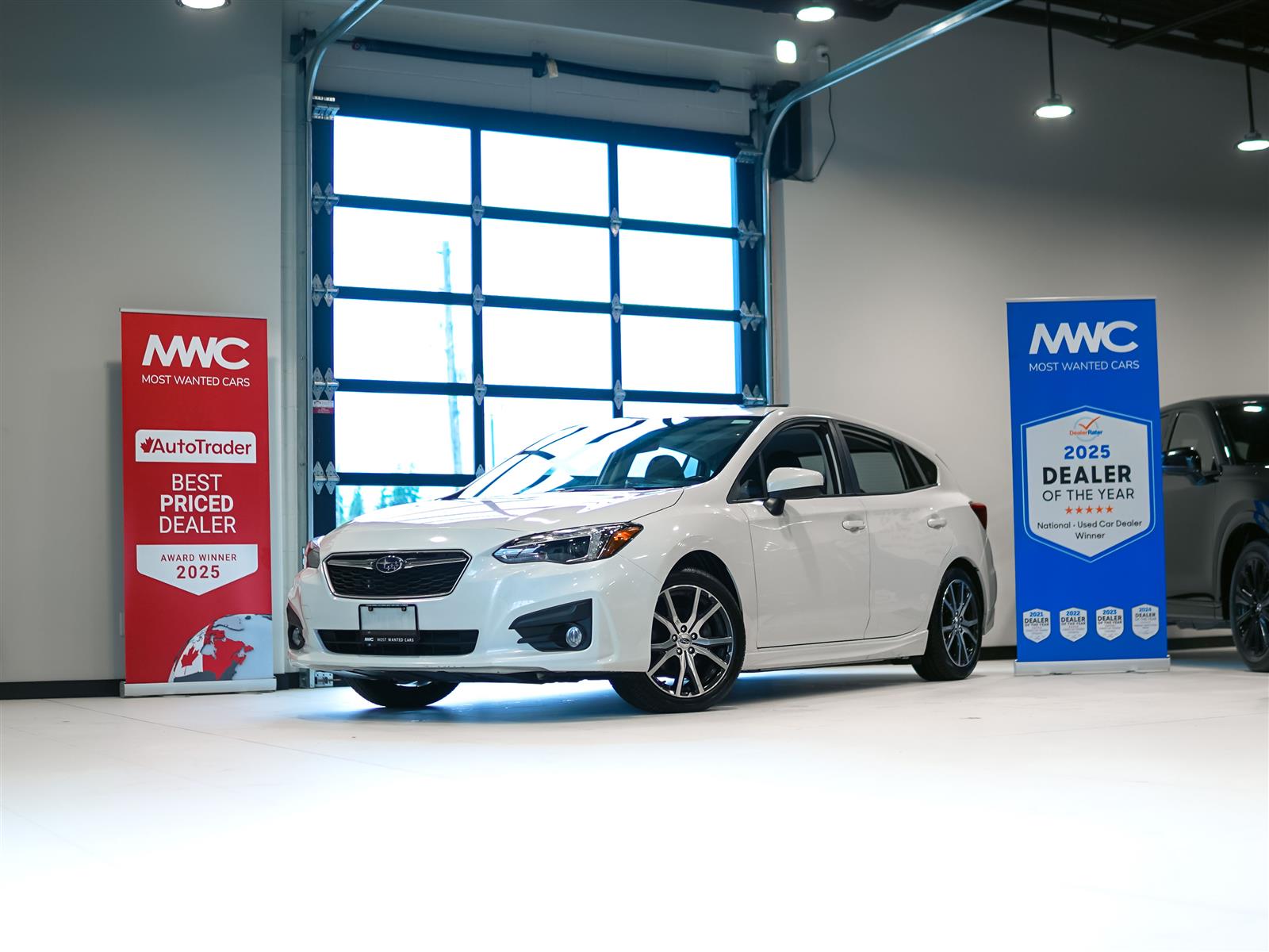 White 2019 Subaru Impreza Hatchback Automatic
