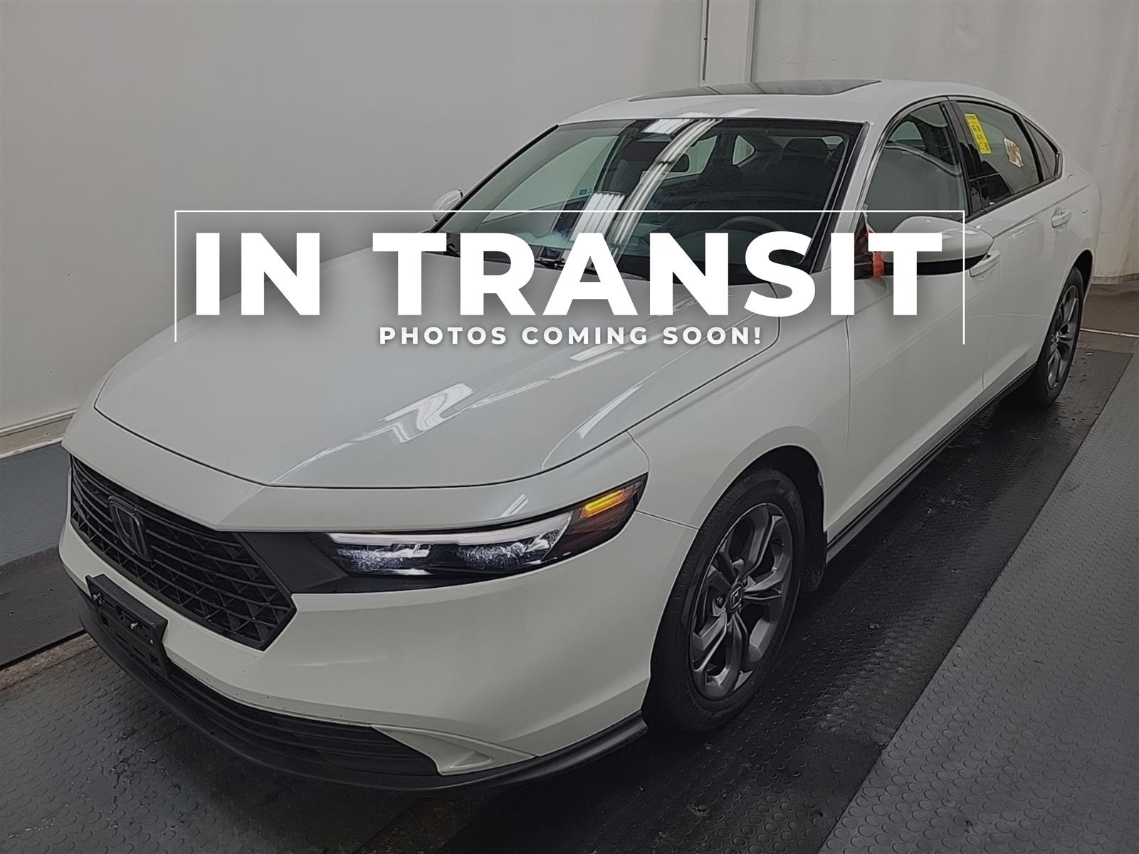White 2024 Honda Accord EX FWD Sedan Front-Wheel Drive Automatic
