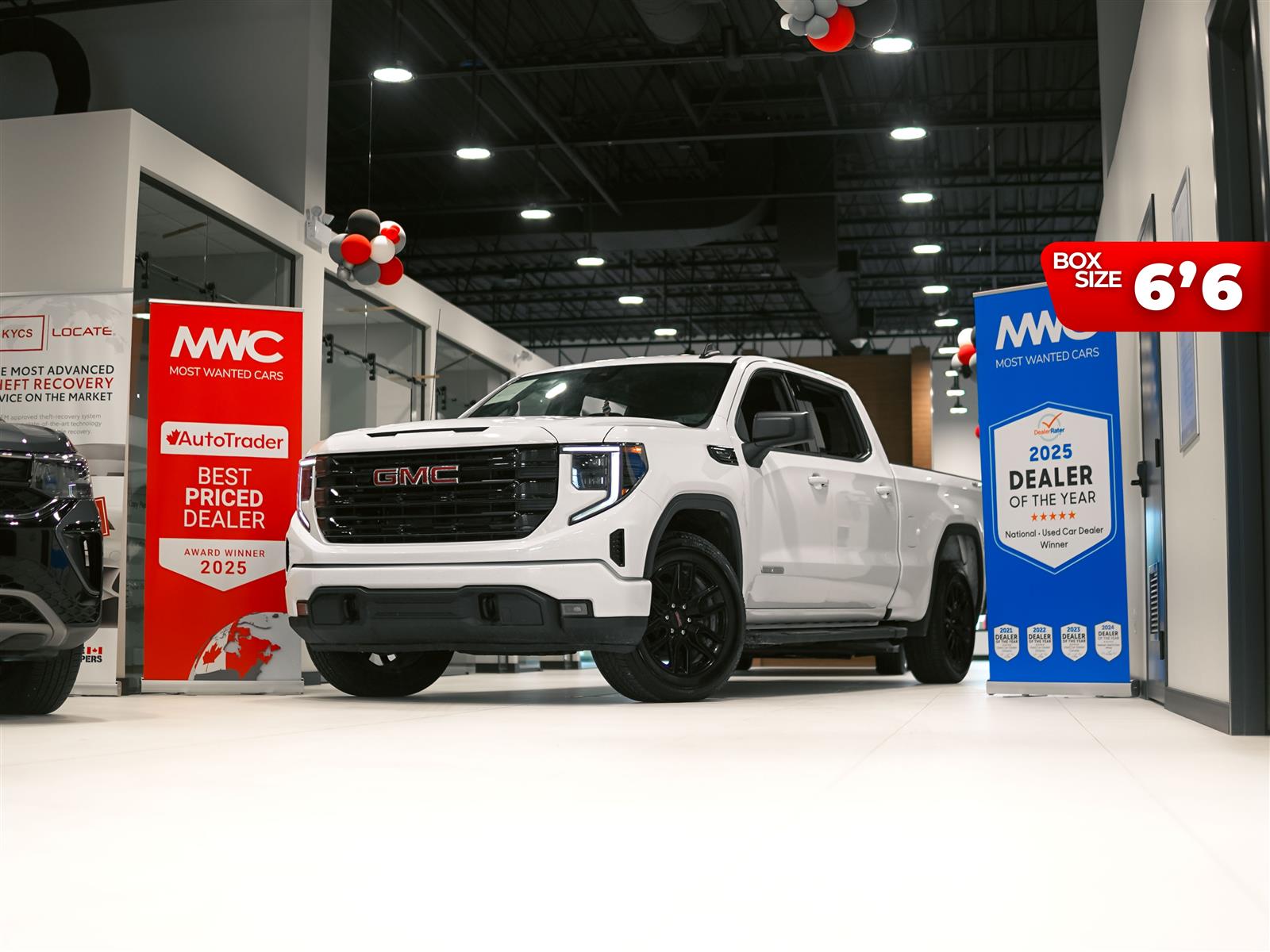 White 2024 GMC Sierra 1500 Pickup Truck Four-Wheel Drive Automatic