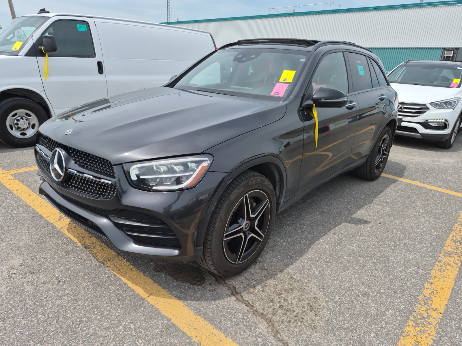 used 2020 Mercedes-Benz GLC 300 car, priced at $29,863