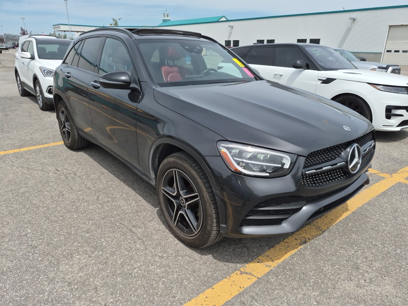 used 2020 Mercedes-Benz GLC 300 car, priced at $29,863