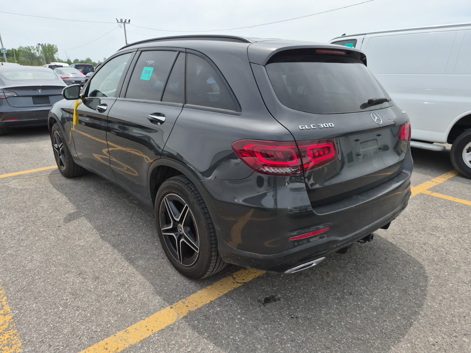 used 2020 Mercedes-Benz GLC 300 car, priced at $29,863