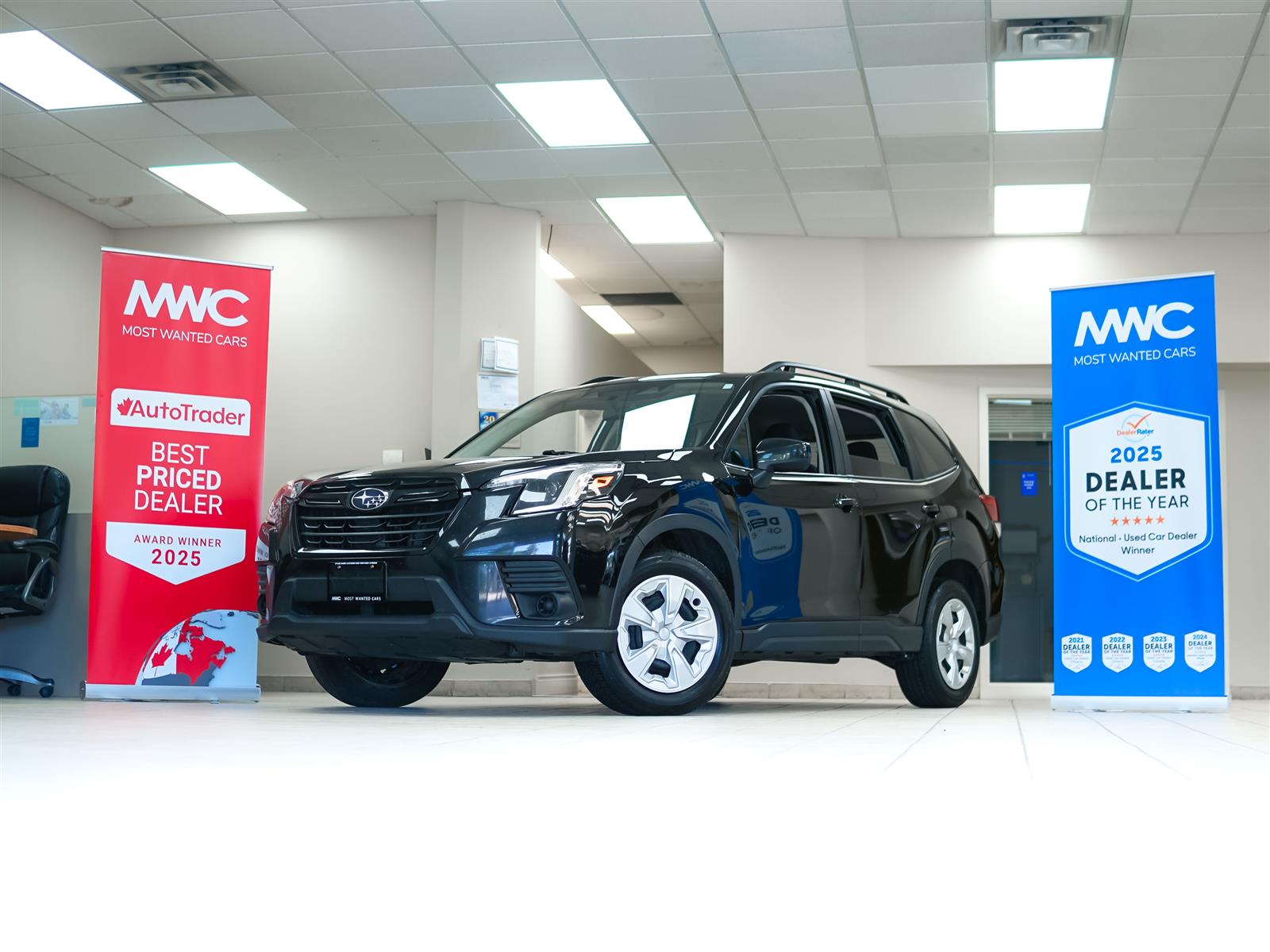 Black 2024 Subaru Forester Wagon Automatic
