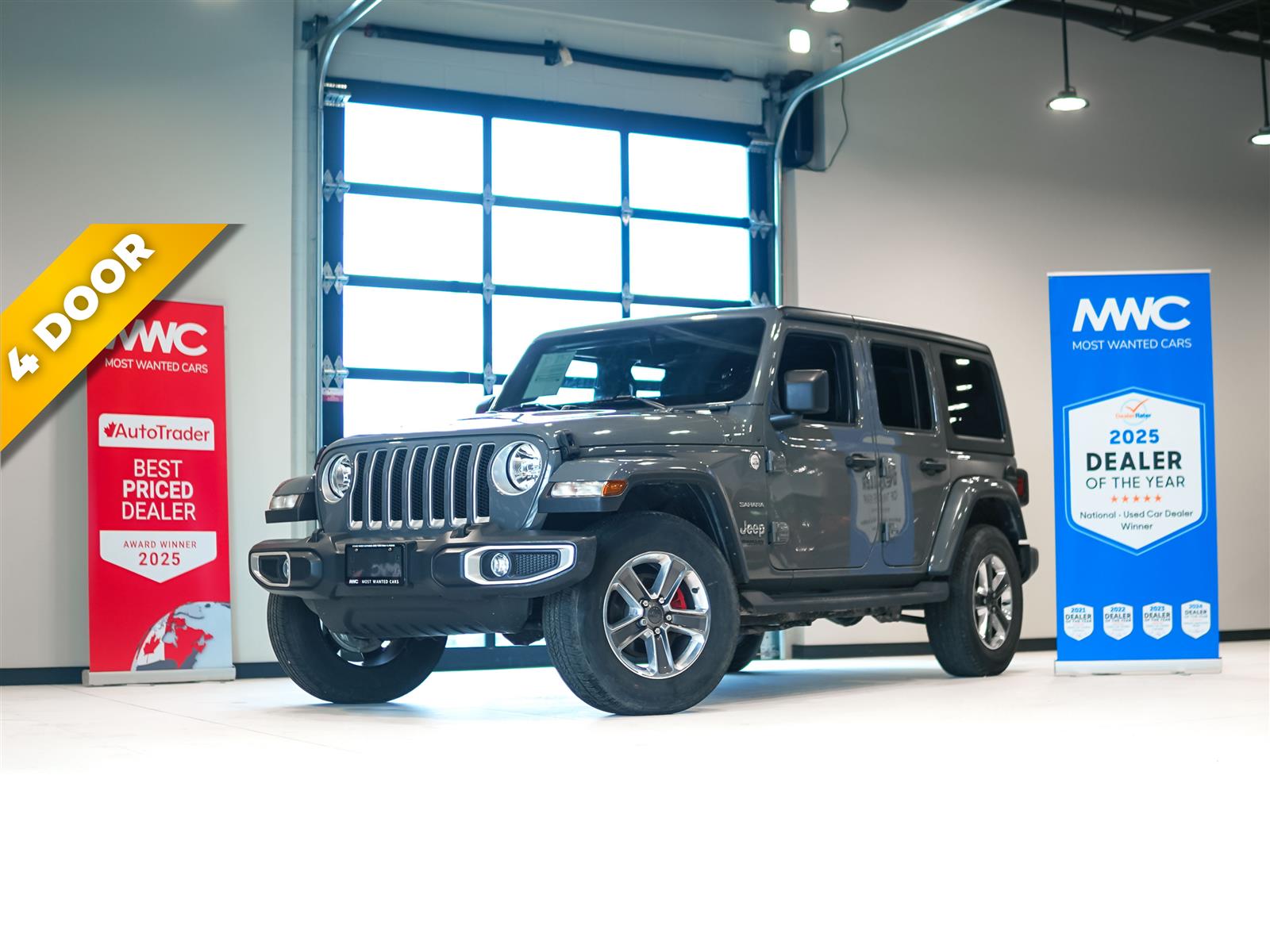 used 2021 Jeep Wrangler car, priced at $30,962