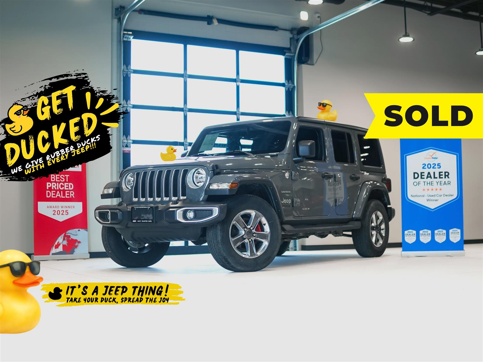 used 2021 Jeep Wrangler car, priced at $30,962