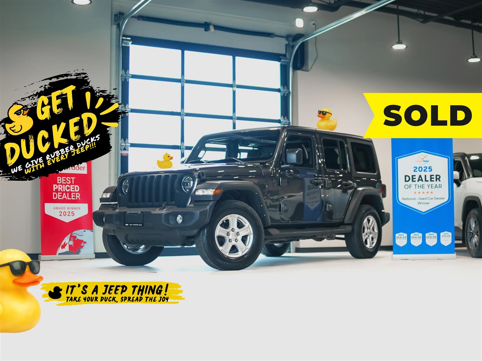 used 2022 Jeep Wrangler car, priced at $32,493