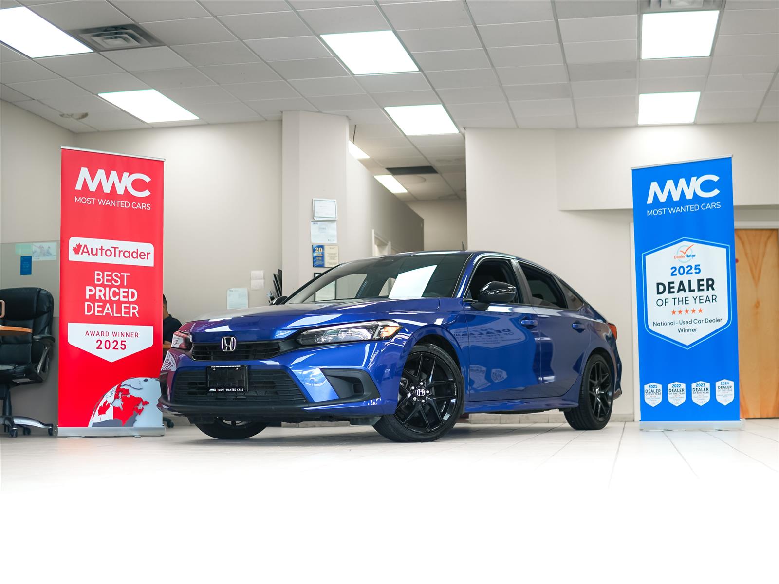 used 2022 Honda Civic car, priced at $24,962