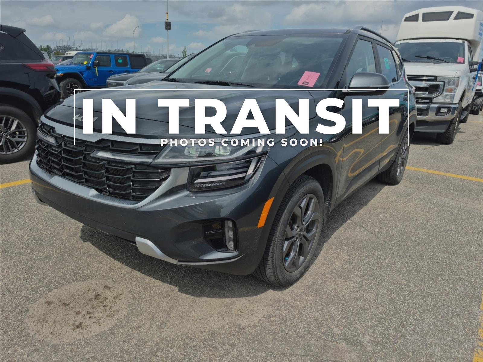 Gray 2024 Kia Seltos SUV / Crossover All-Wheel Drive Automatic