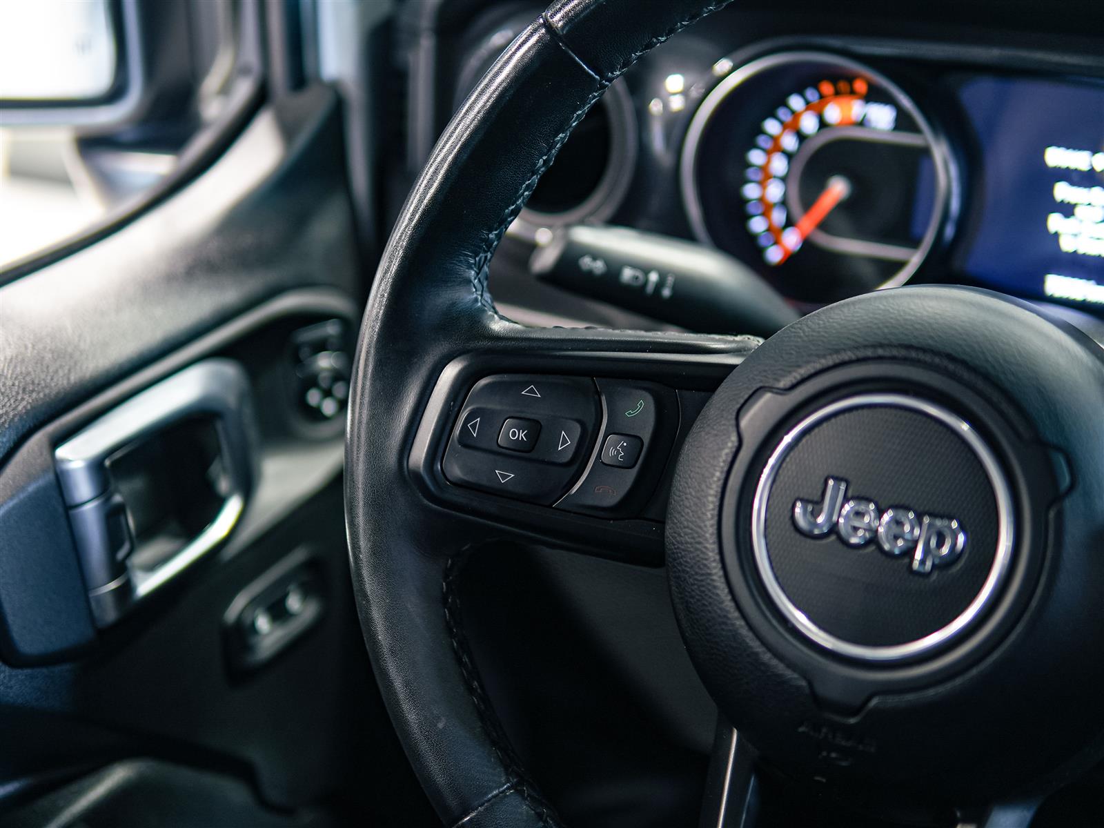 used 2023 Jeep Wrangler car, priced at $33,864