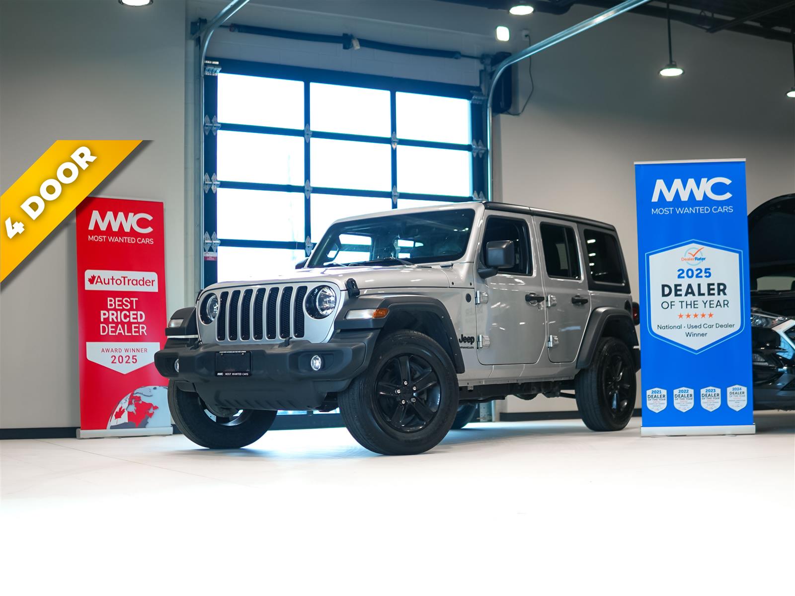used 2023 Jeep Wrangler car, priced at $32,492