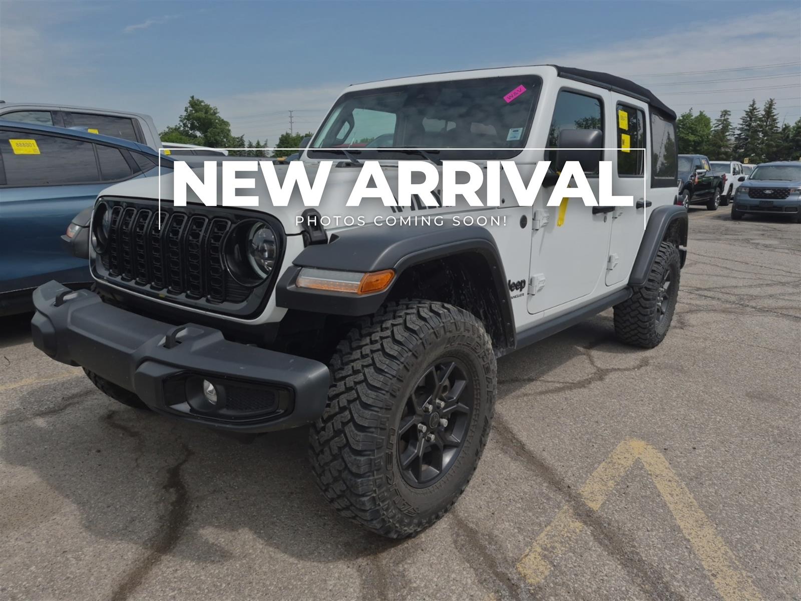 White 2024 Jeep Wrangler SUV / Crossover Four-Wheel Drive Automatic