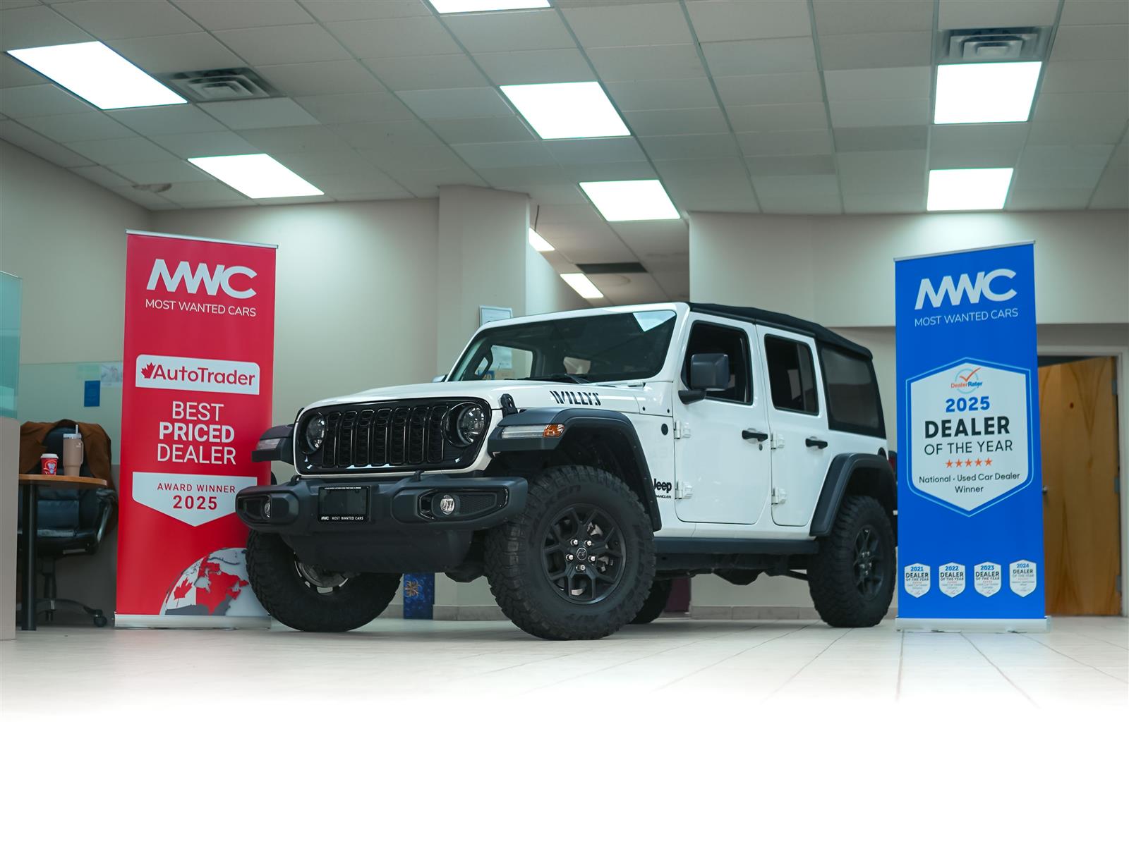 White 2024 Jeep Wrangler SUV / Crossover Four-Wheel Drive Automatic