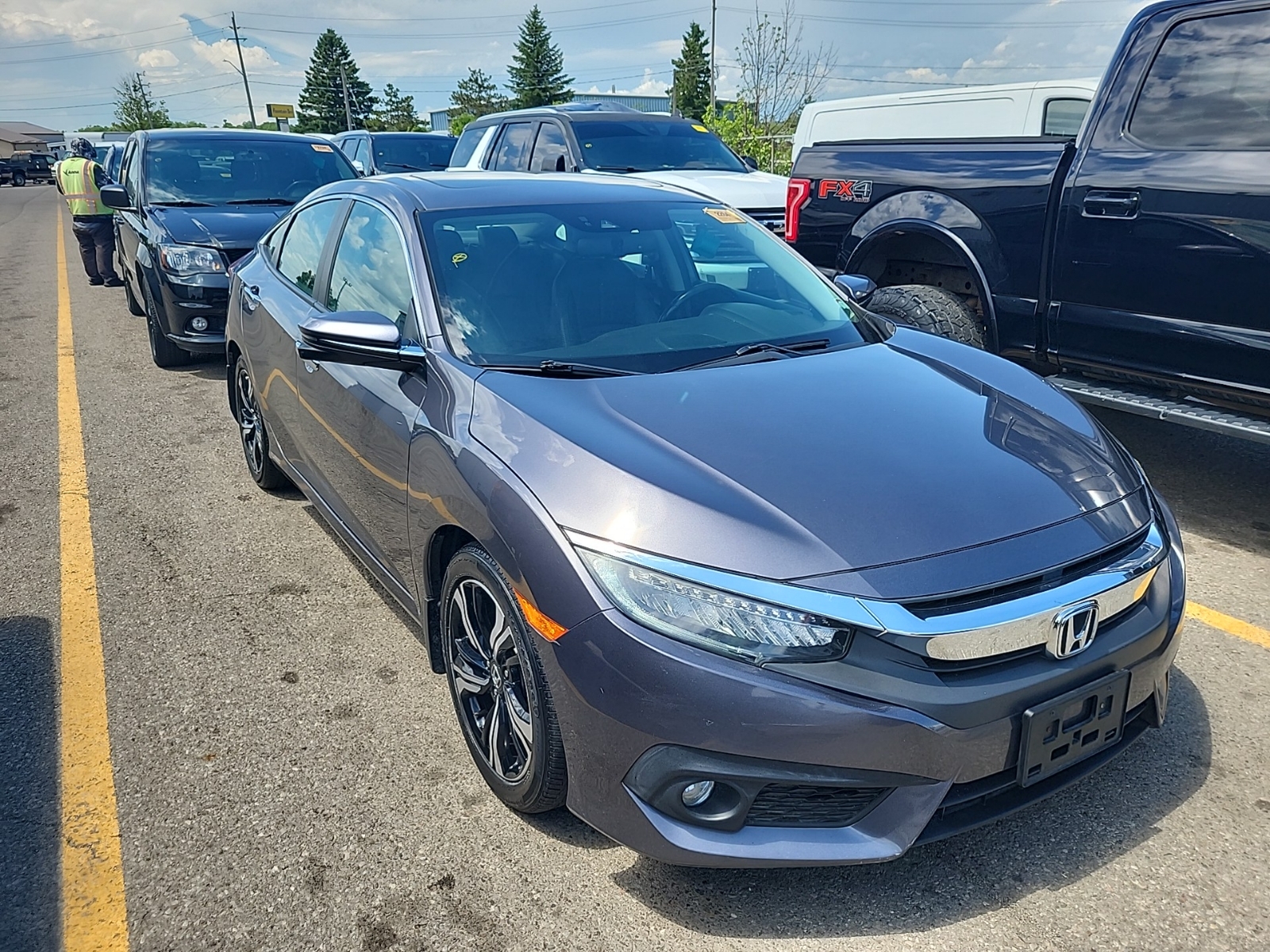 used 2017 Honda Civic car, priced at $19,465