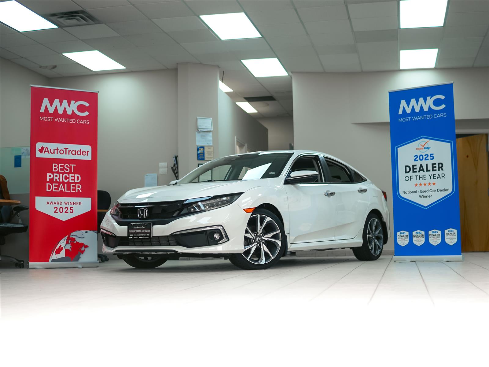 used 2019 Honda Civic car, priced at $23,792