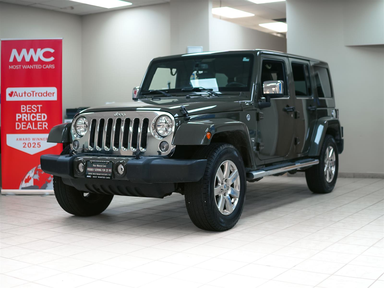 used 2016 Jeep Wrangler car, priced at $19,495