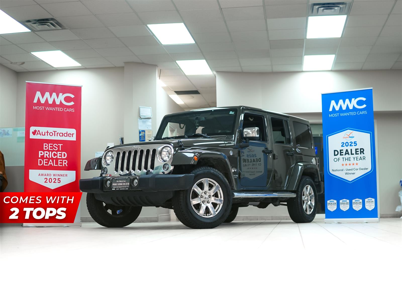 used 2016 Jeep Wrangler car, priced at $19,495