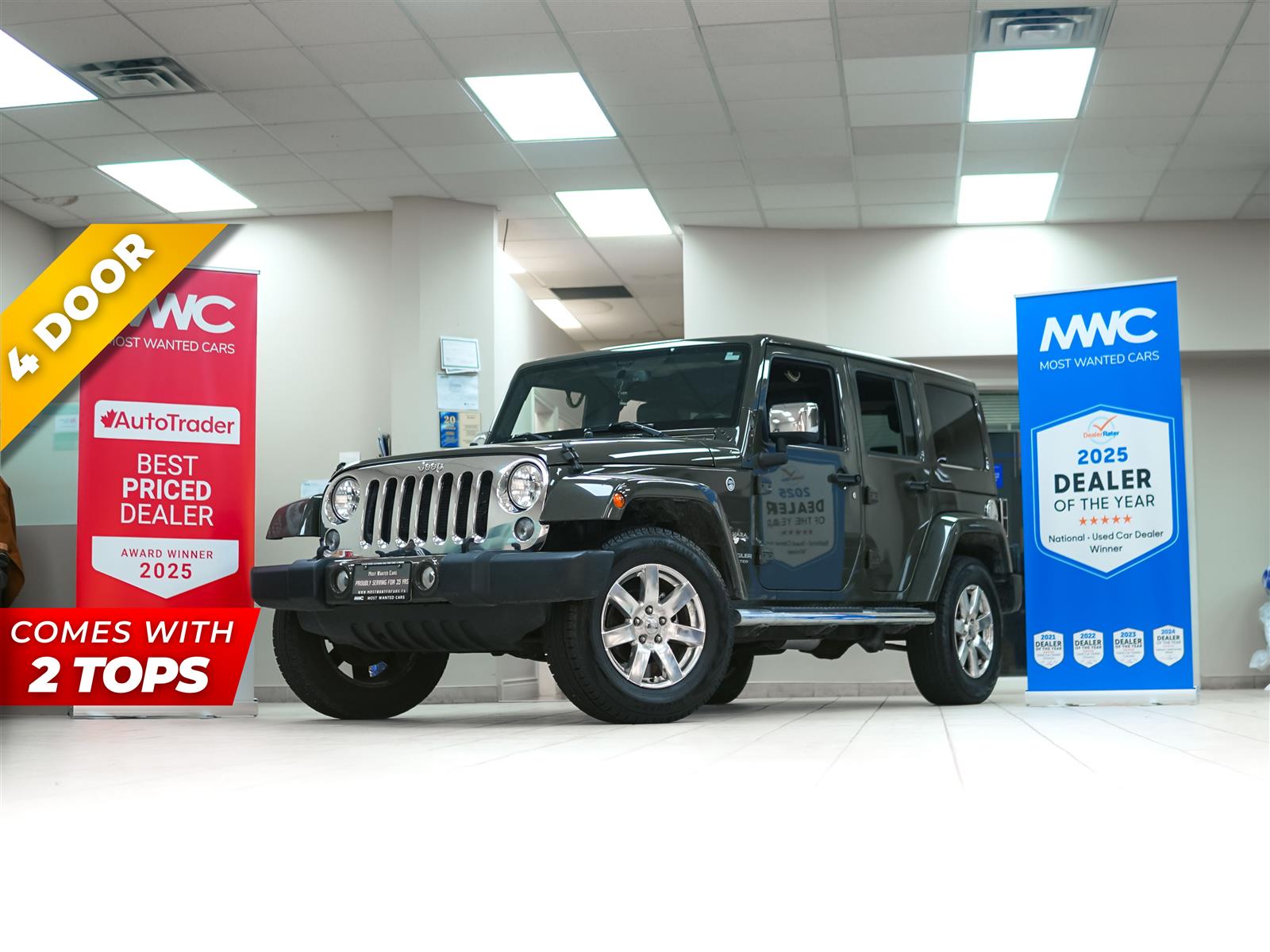 used 2016 Jeep Wrangler car, priced at $17,894