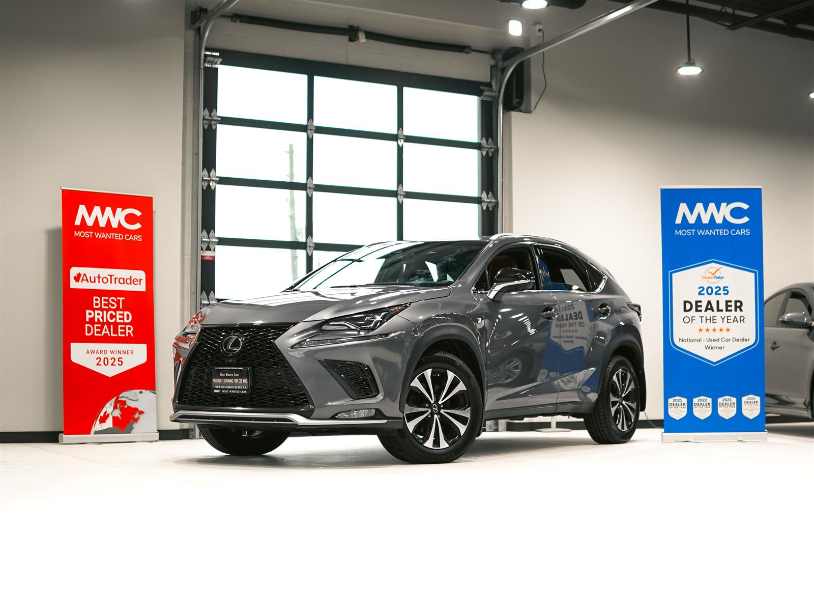Gray 2018 Lexus NX SUV / Crossover All-Wheel Drive Automatic
