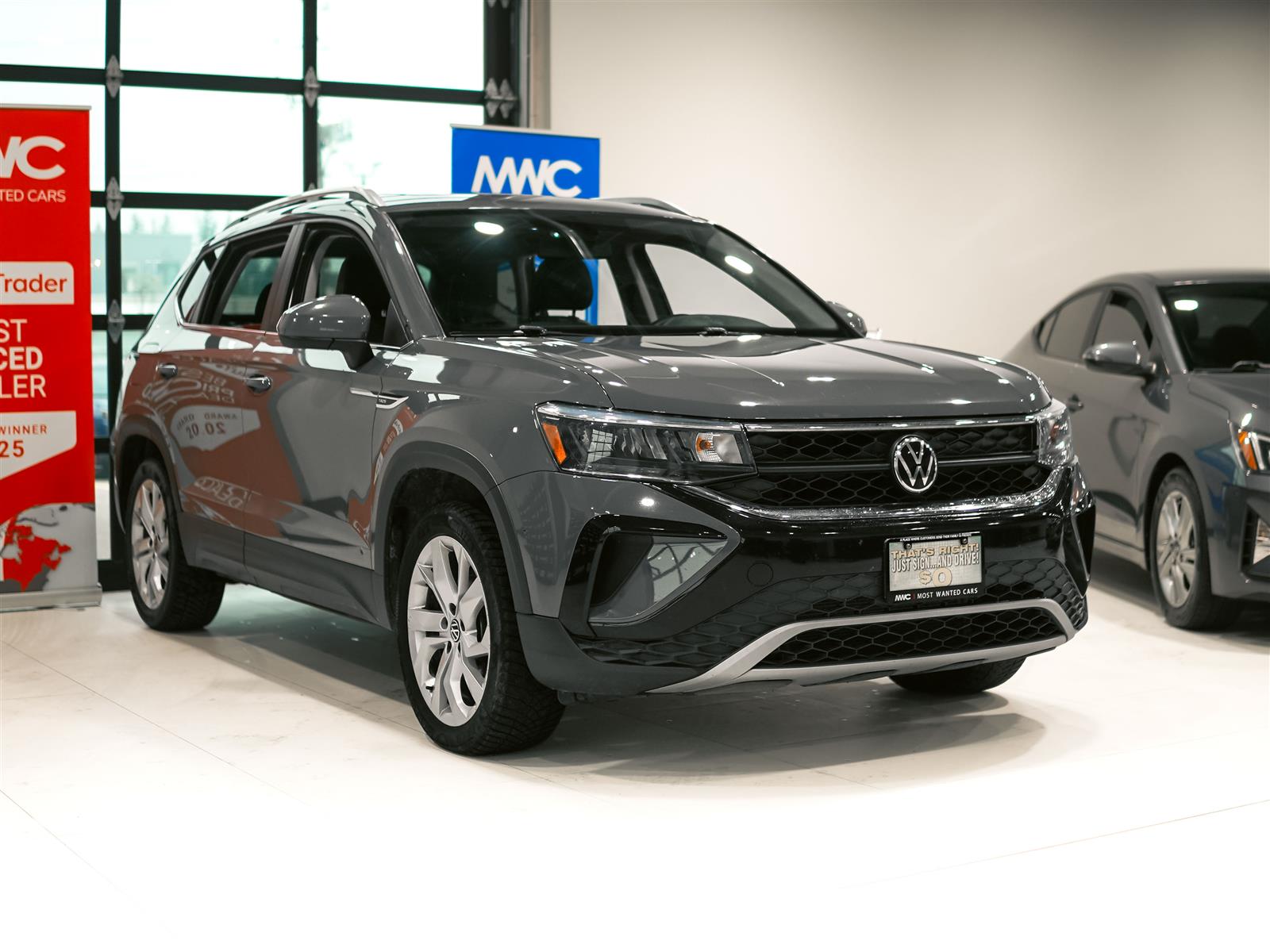 used 2022 Volkswagen Taos car, priced at $20,895