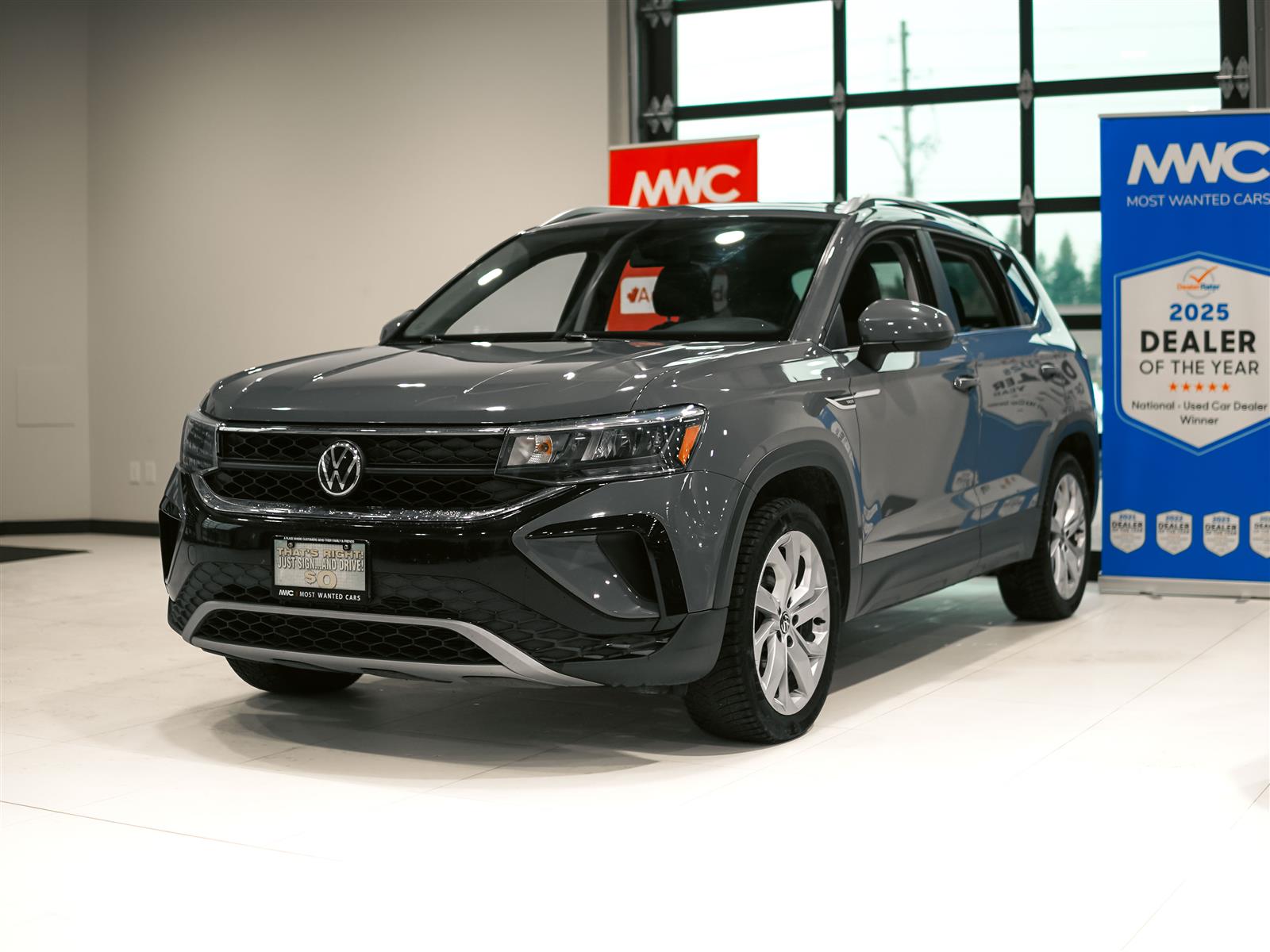 used 2022 Volkswagen Taos car, priced at $20,895