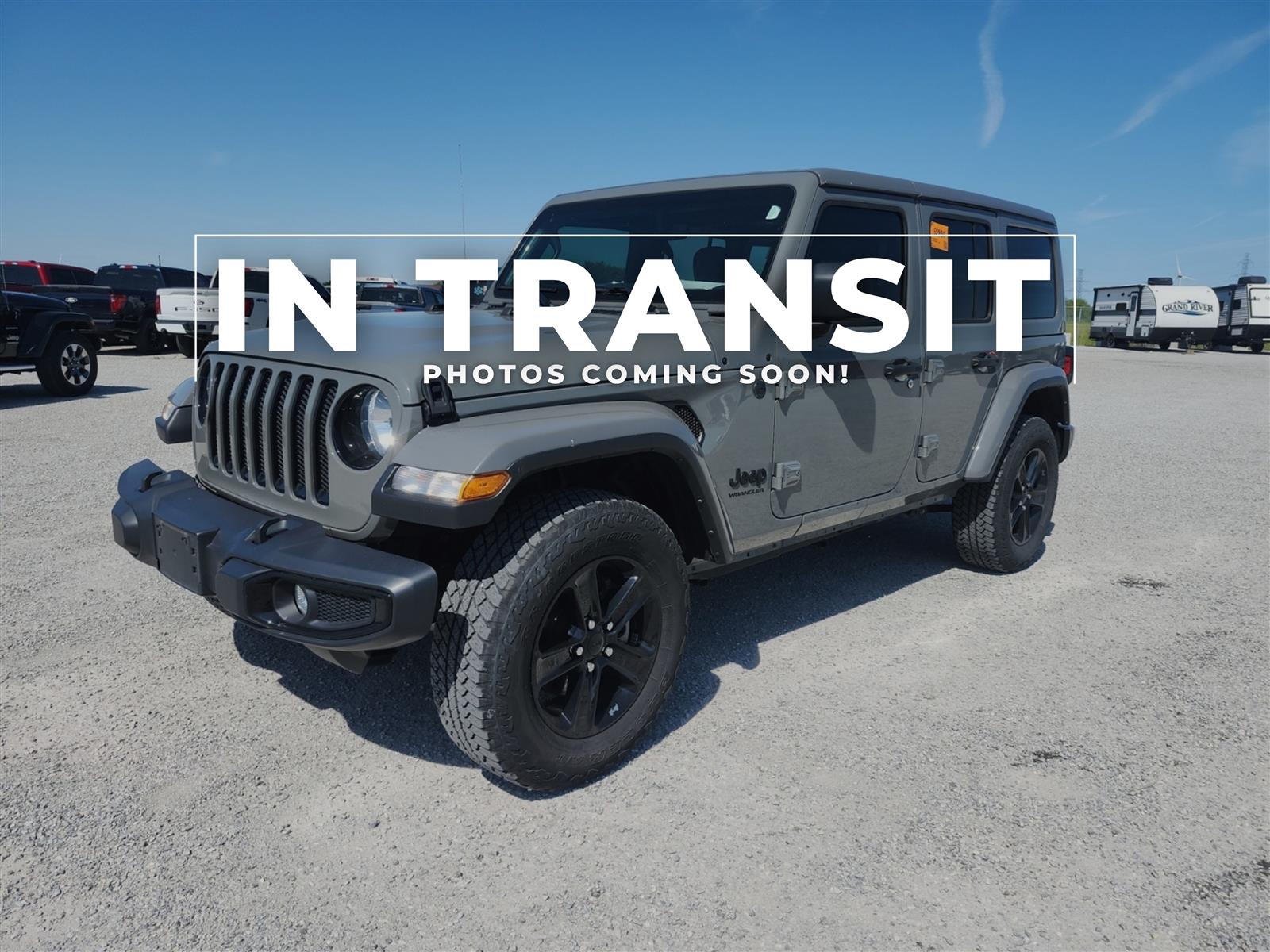 Gray 2023 Jeep Wrangler SUV / Crossover Four-Wheel Drive Automatic