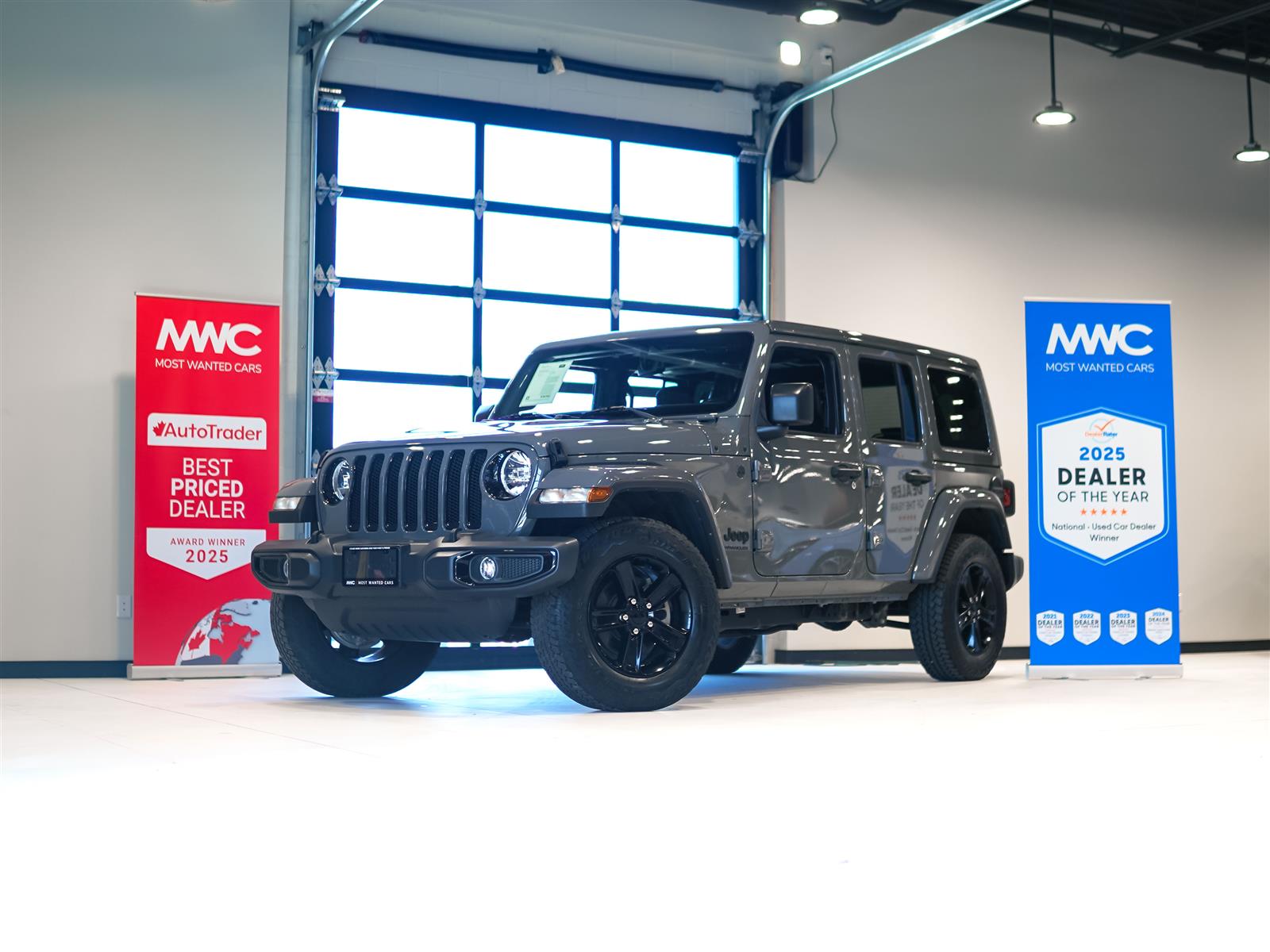used 2023 Jeep Wrangler car, priced at $38,352