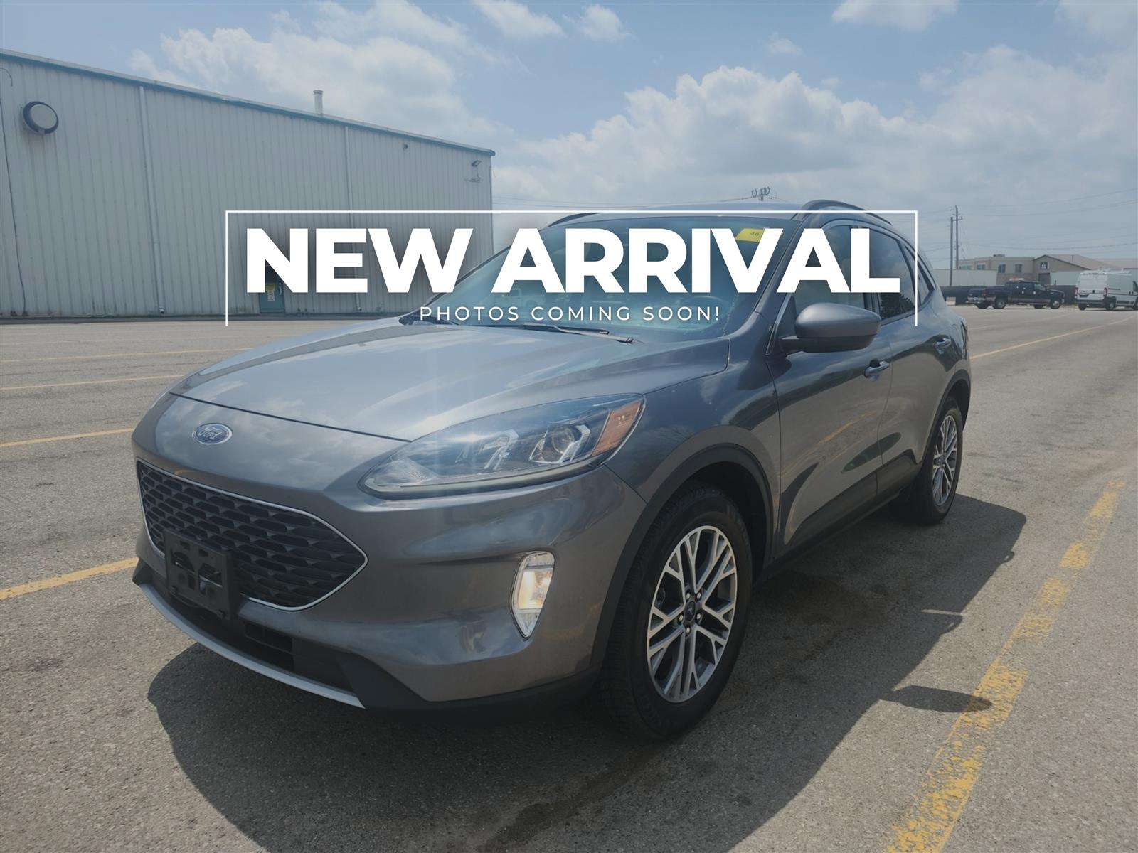 Gray 2021 Ford Escape Hybrid SUV / Crossover All-Wheel Drive Automatic