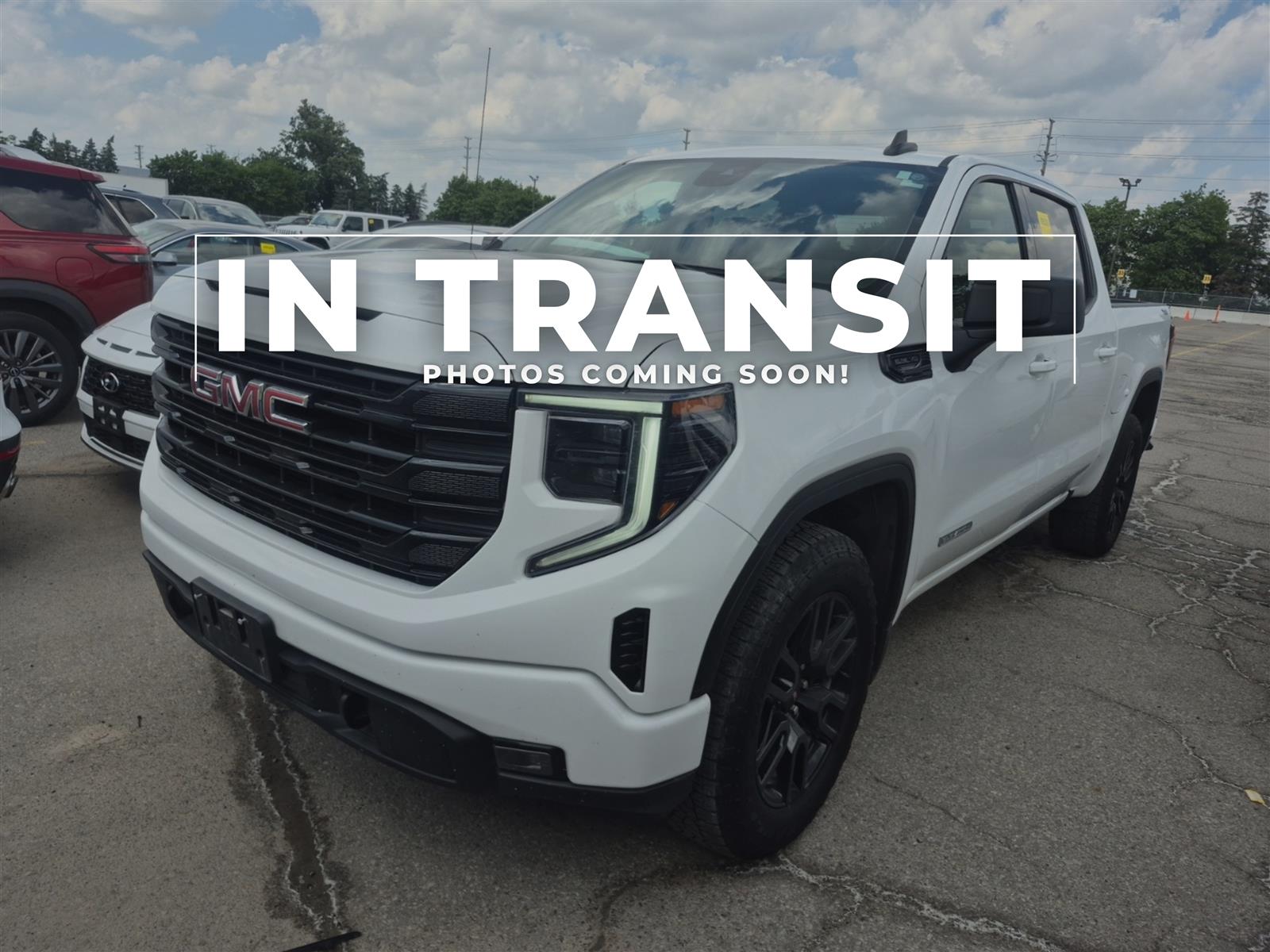White 2025 GMC Sierra 1500 Pickup Truck Four-Wheel Drive Automatic