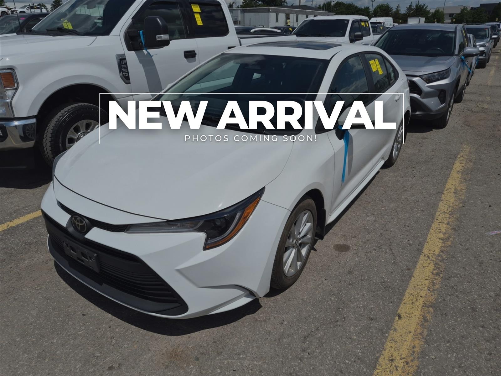 White 2024 Toyota Corolla Sedan Front-Wheel Drive Automatic