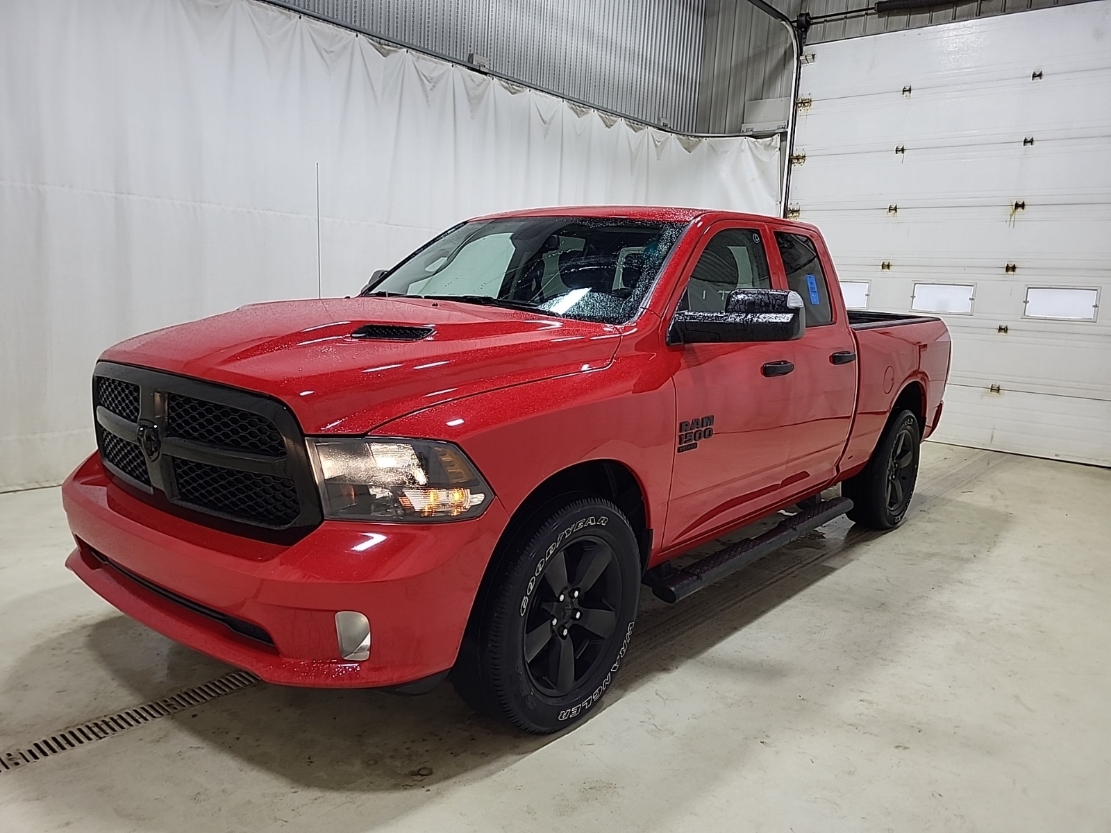 Red 2022 RAM 1500 Pickup Truck Four-Wheel Drive Automatic